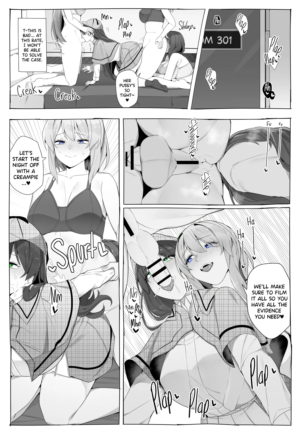 [Kassai] Useless Perverted Detective's Failed Case - Page 14