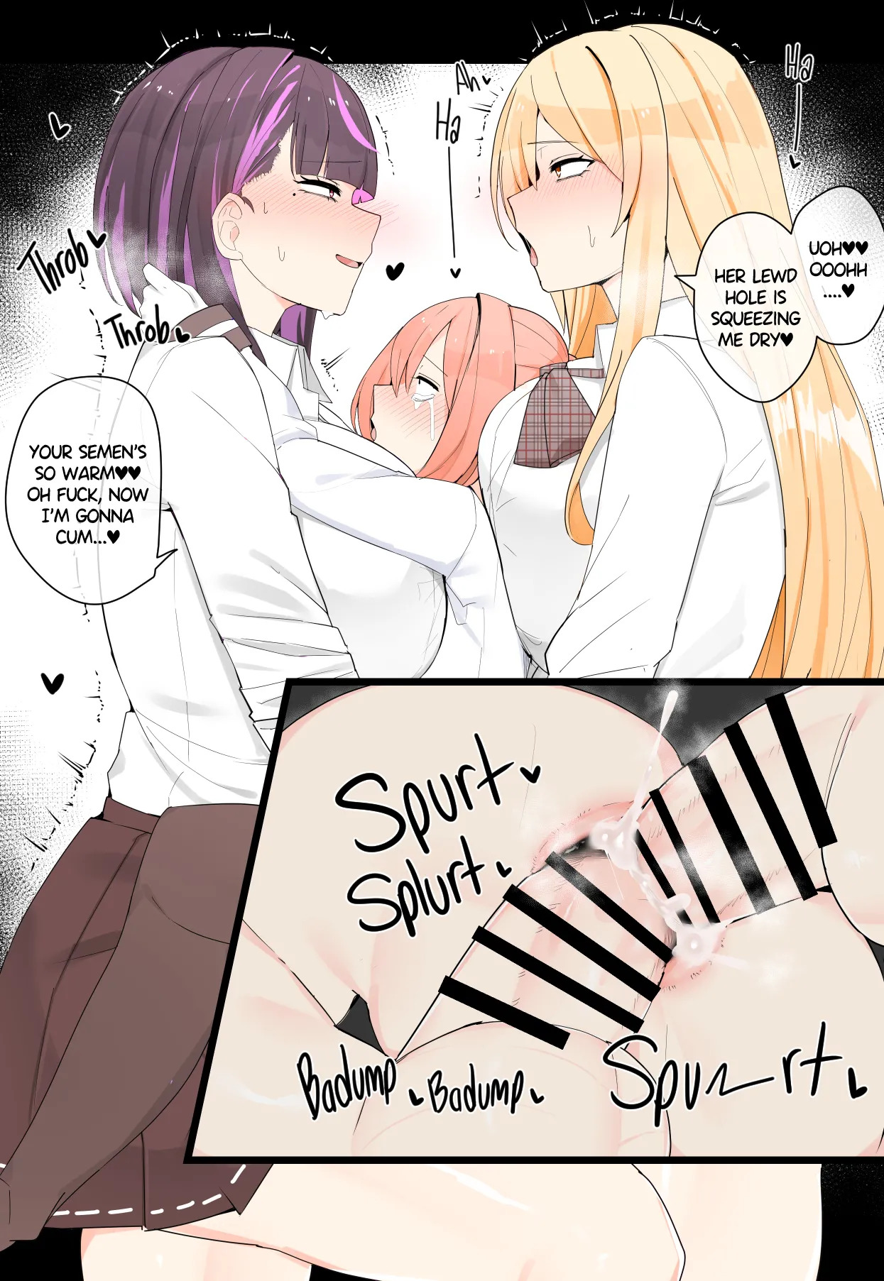 [Kassai] Having a Good Time with Futanari Gyarus - Page 11