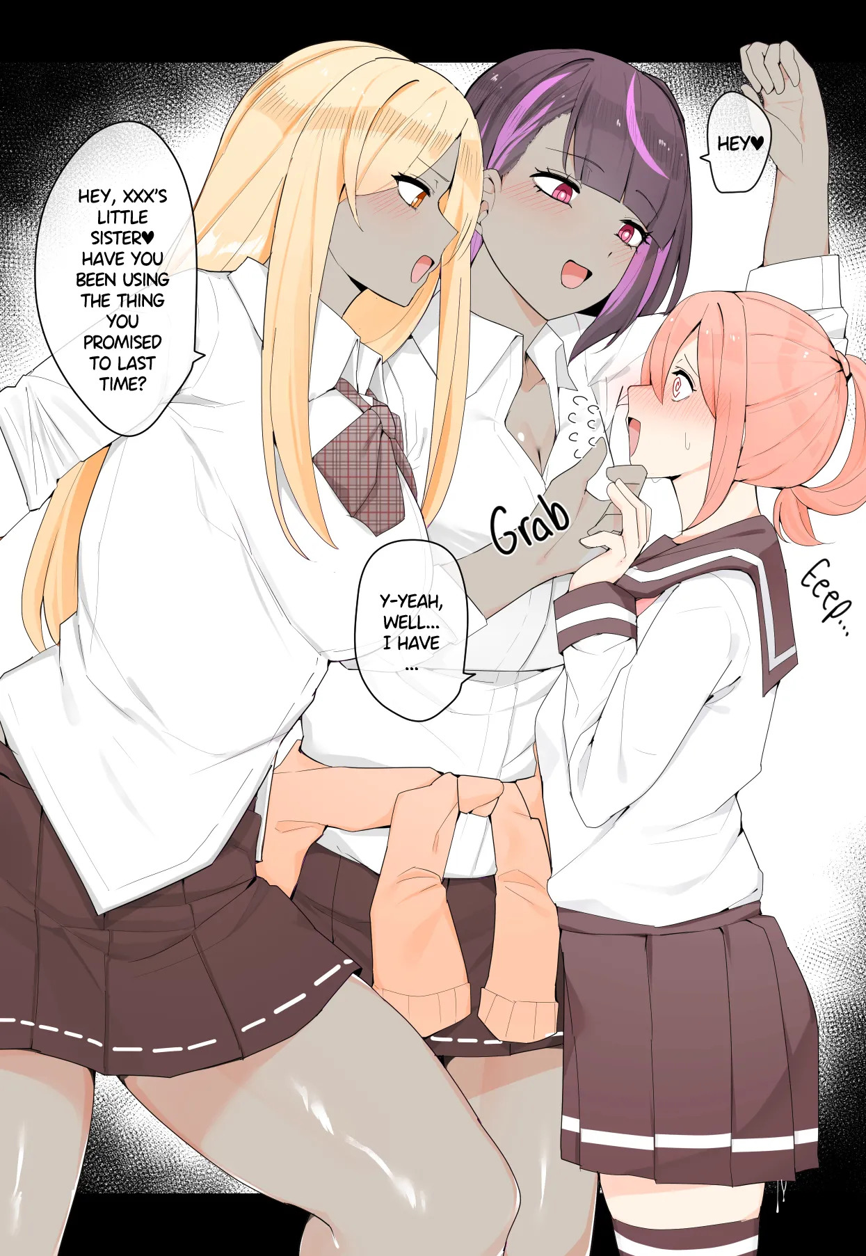 [Kassai] Having a Good Time with Futanari Gyarus - Page 13