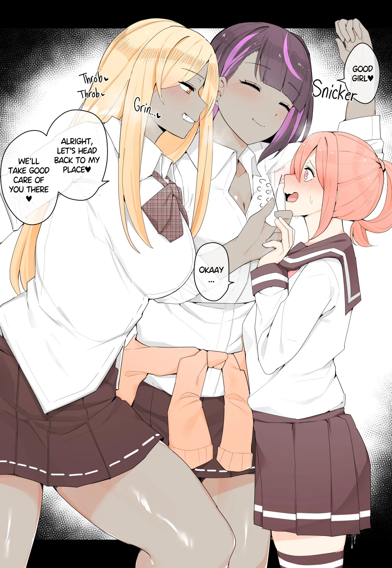 [Kassai] Having a Good Time with Futanari Gyarus - Page 14