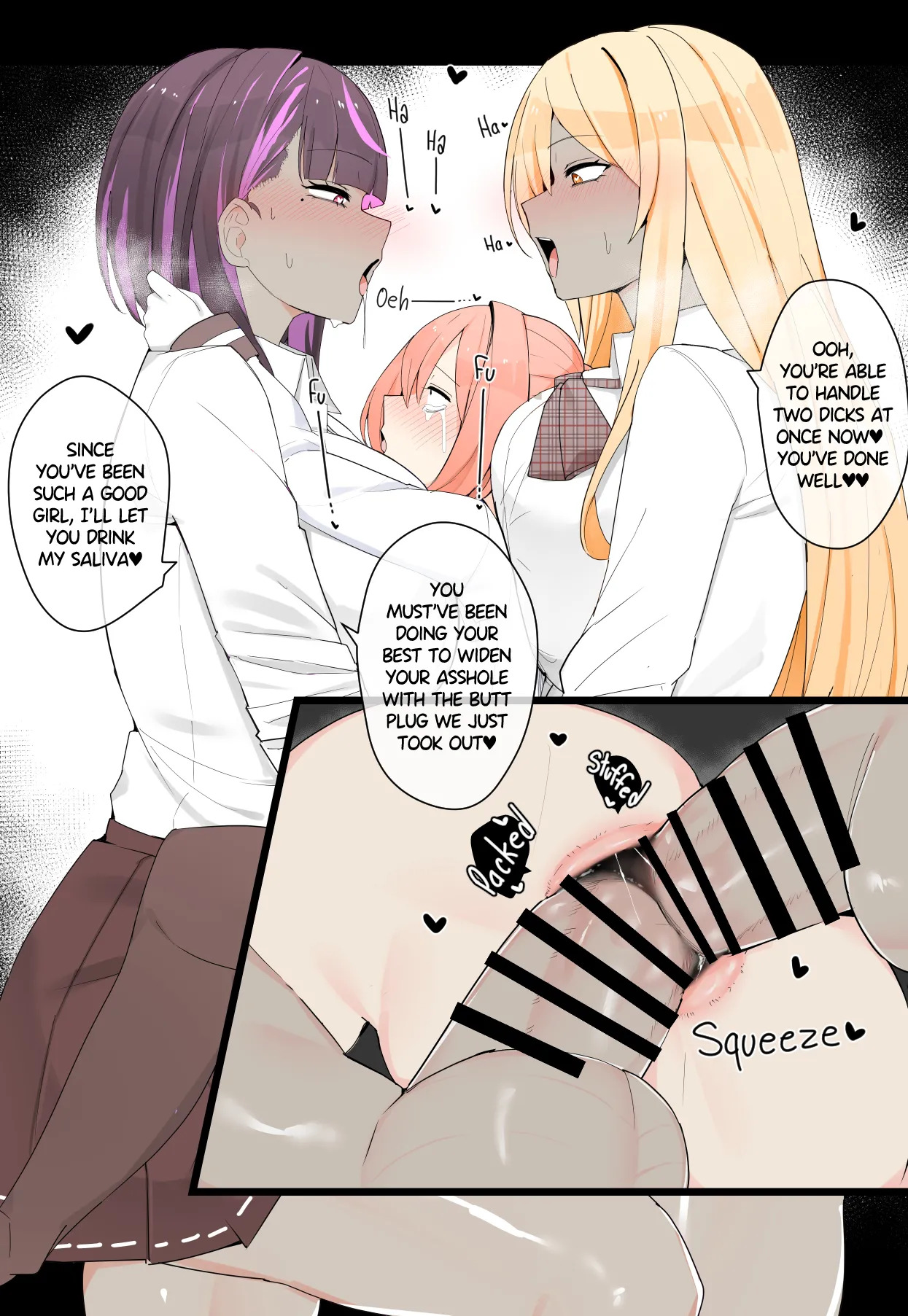 [Kassai] Having a Good Time with Futanari Gyarus - Page 20