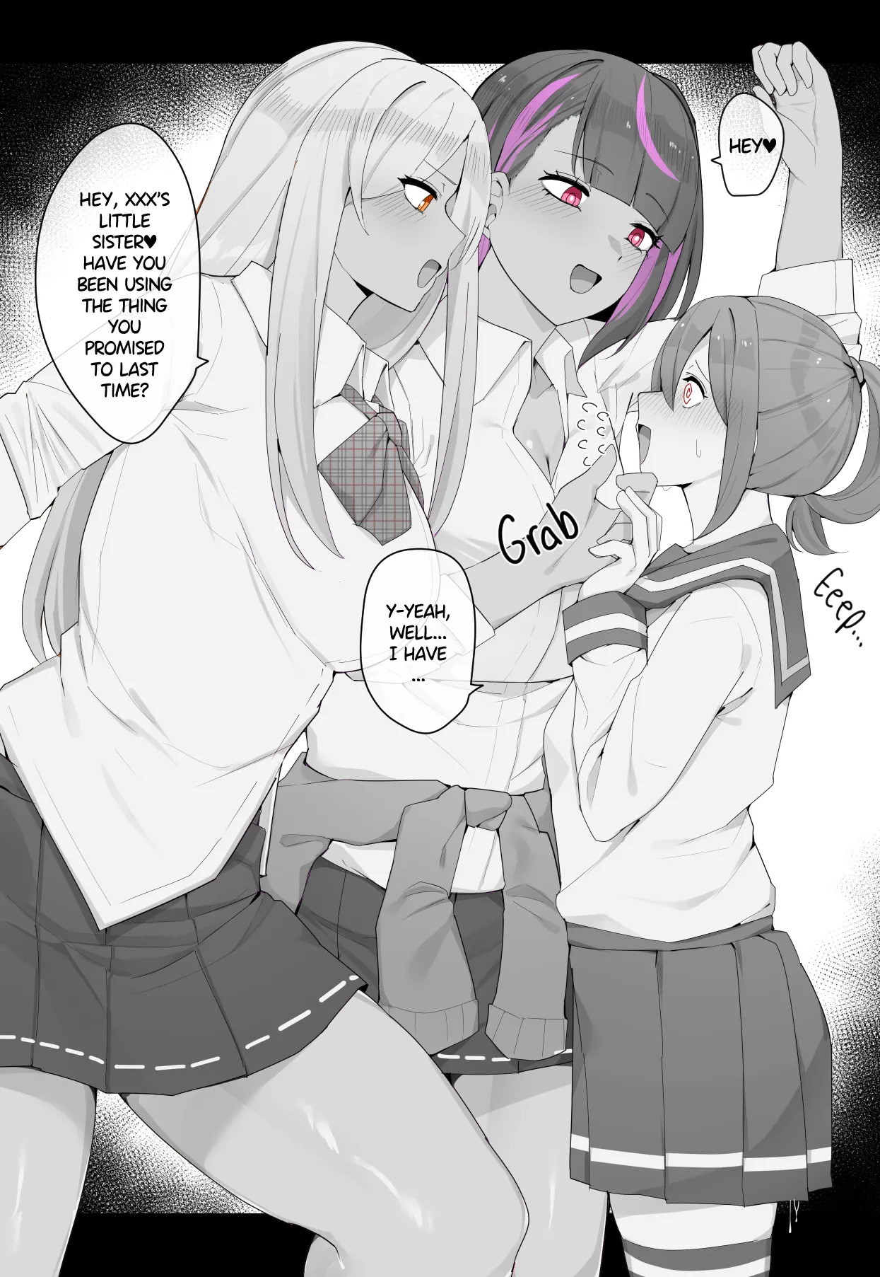 [Kassai] Having a Good Time with Futanari Gyarus - Page 37