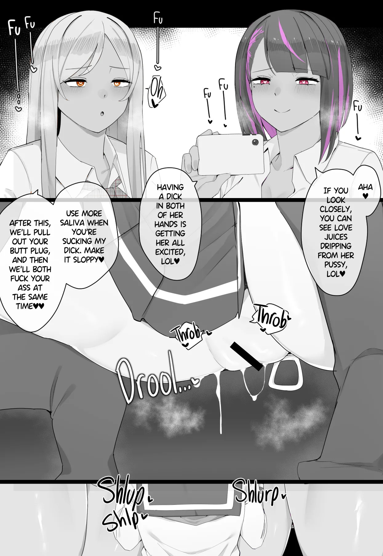 [Kassai] Having a Good Time with Futanari Gyarus - Page 42