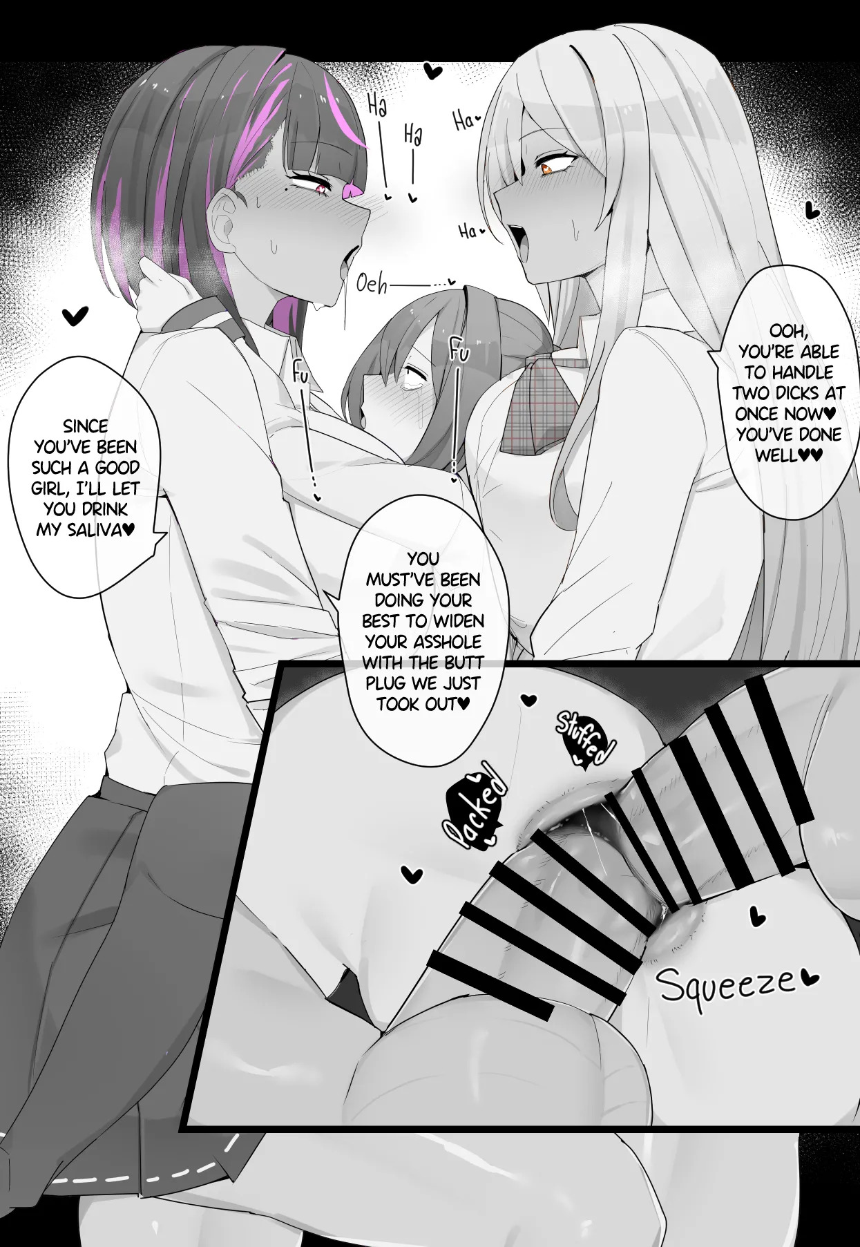[Kassai] Having a Good Time with Futanari Gyarus - Page 44