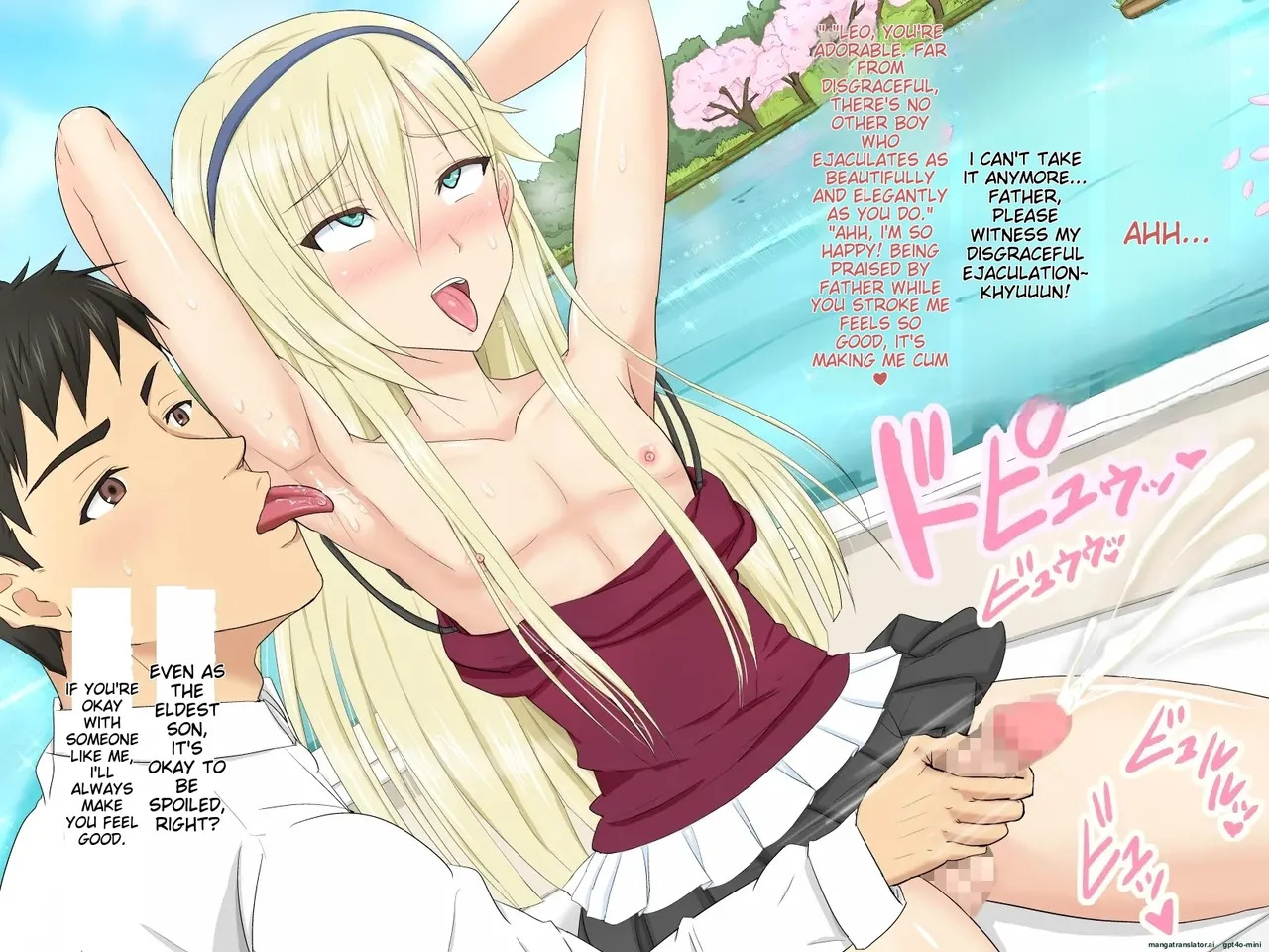 [Azi Dahaka] Josou Idol no Papa wa Taihen da! Giri no Musuko-tachi to Kozukuri Idol Lesson [English] [MTL] - Page 68