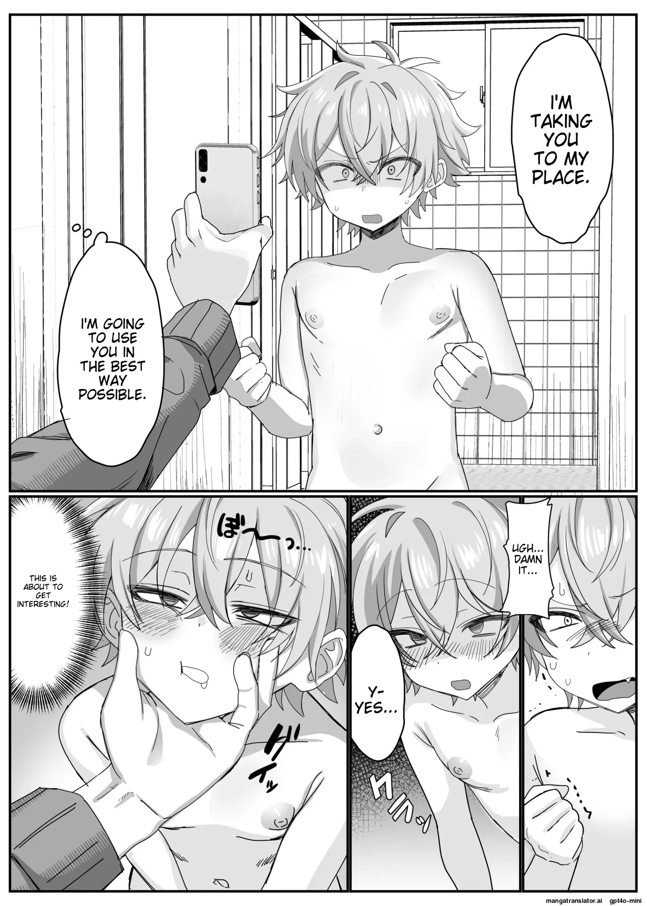 [Yusen Milk (Yumoto Yuzuki)] 催●肉便器 嘉神くん [MTL] - Page 36