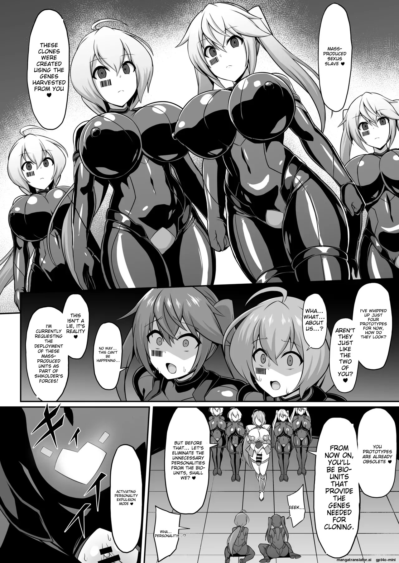[Ikameshi Shokudou (Ikameshi)] Seisou Kouki Sacred Flare & Aqua -Buzama Sentouin-ka Songen Hakai Keikaku- [English] [MTL] - Page 38
