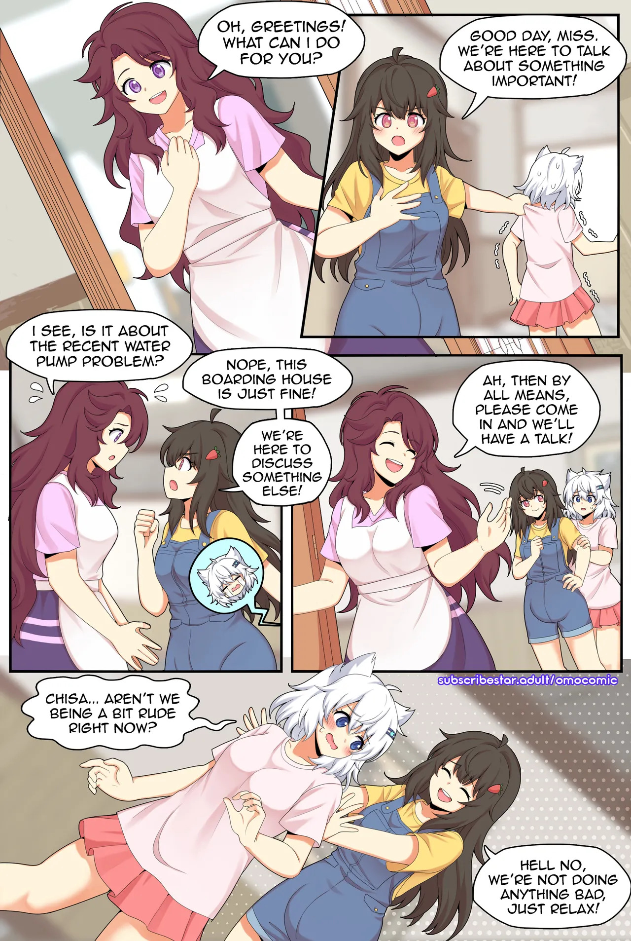 [Hitsujiomo] Nappy Boarding House Volume 5 - Page 10