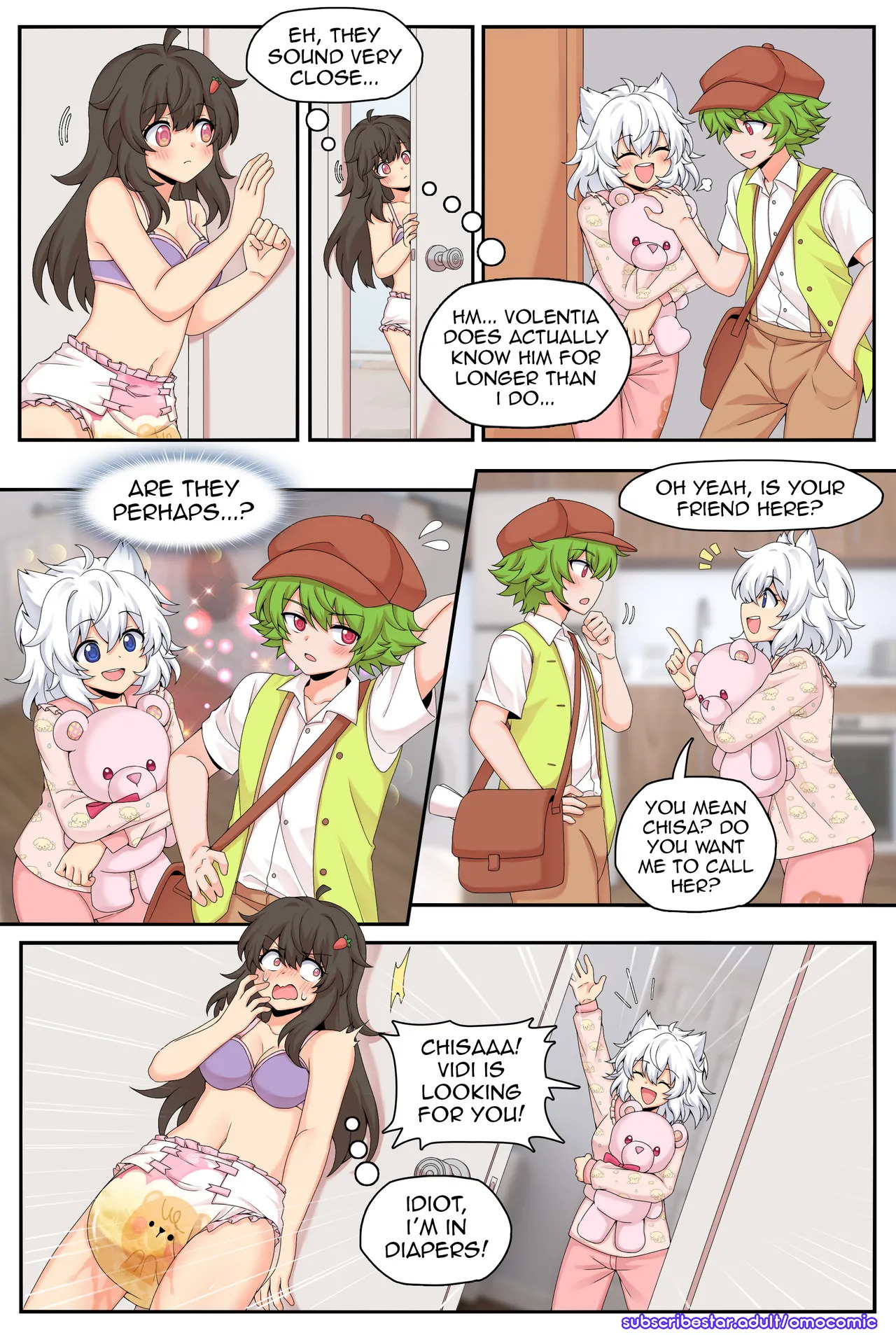 [Hitsujiomo] Nappy Boarding House Volume 5 - Page 36