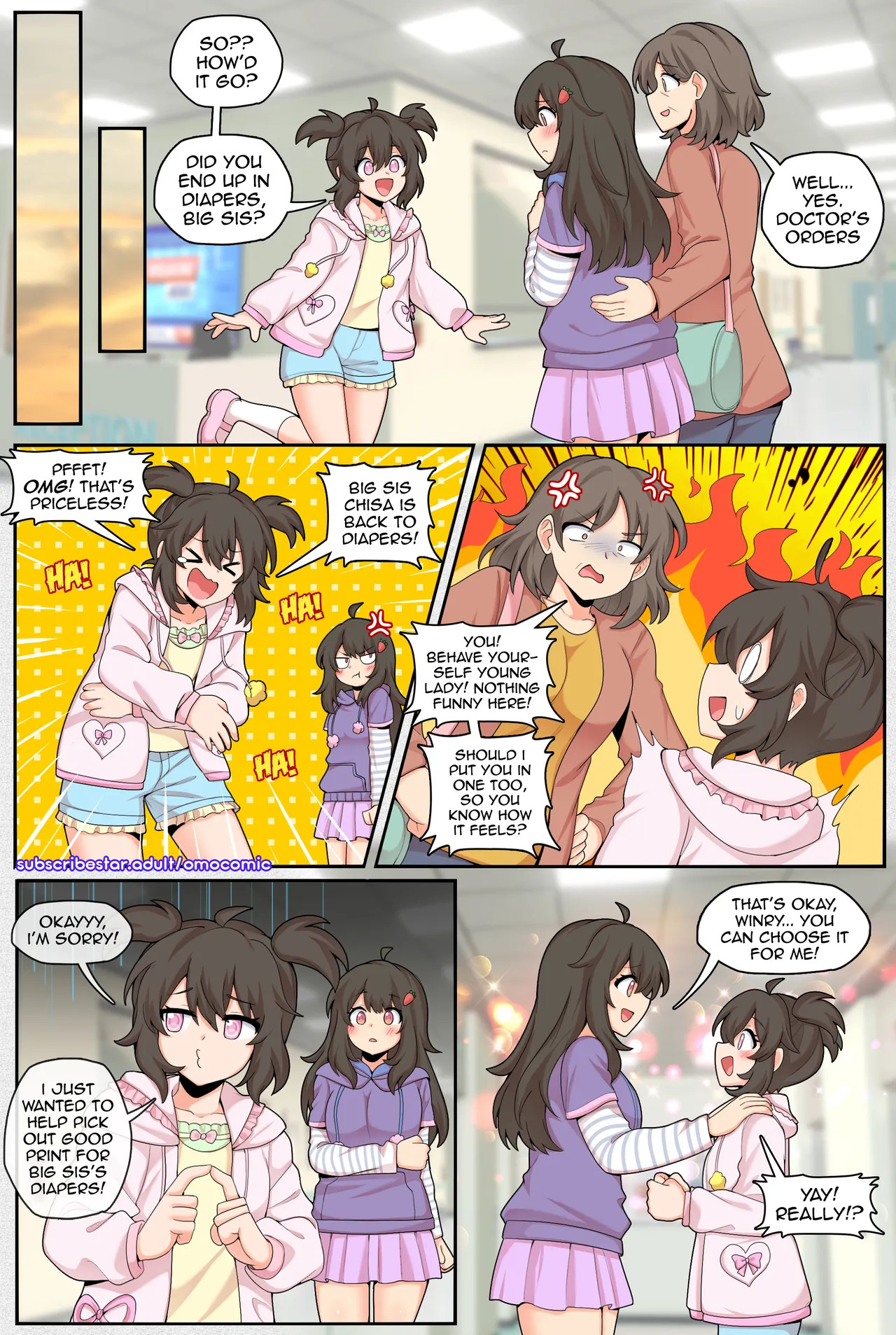 [Hitsujiomo] Nappy Boarding House Volume 6 - Page 12