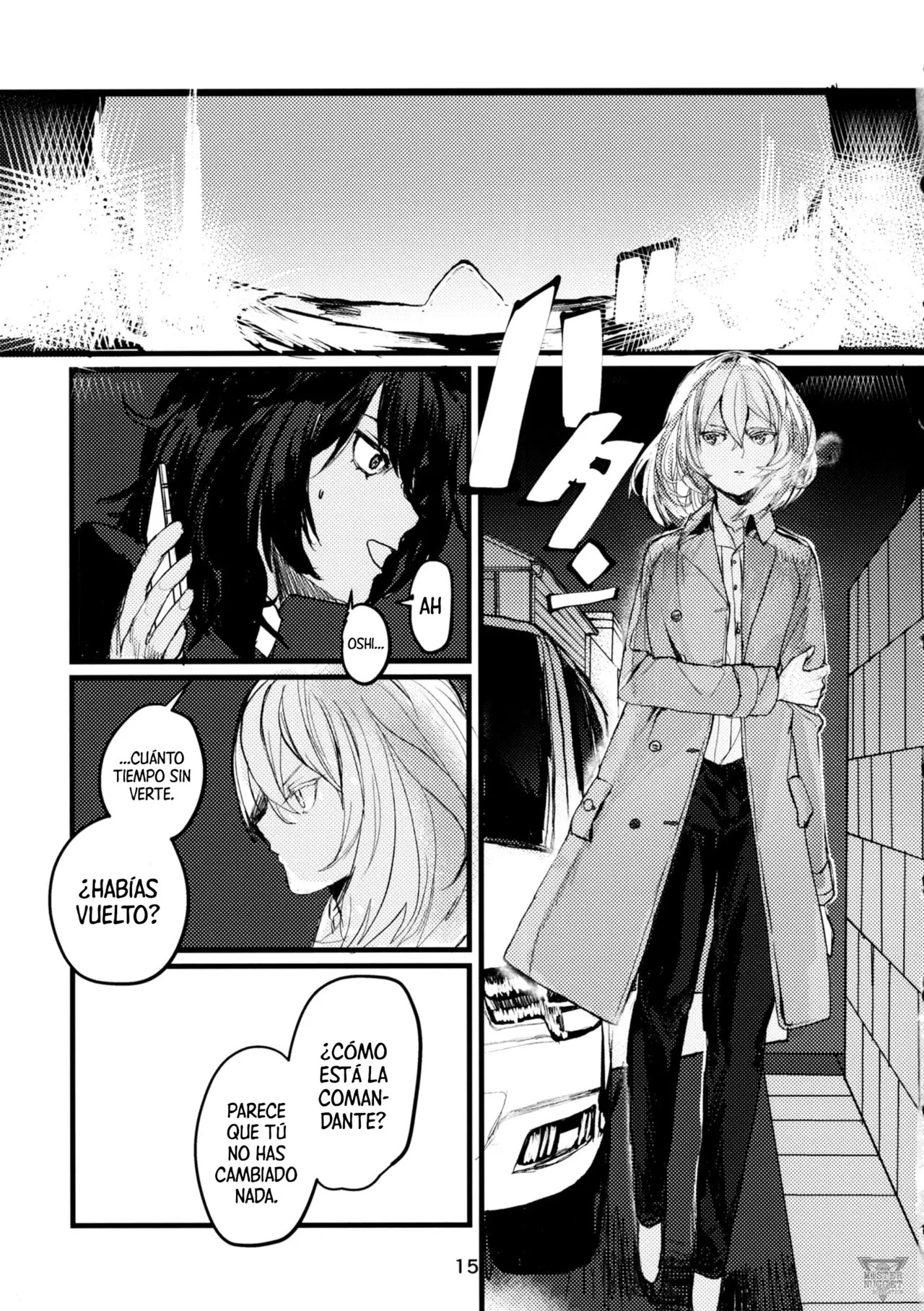 (C95) [GOLEM, Inc. (Ito)] Fuyu no Zankou / 5-nen no Echo | Resplandor crepuscular del invierno / Ecos de 5 años (Girls und Panzer) [Spanish] [Mister Nugget] - Page 14