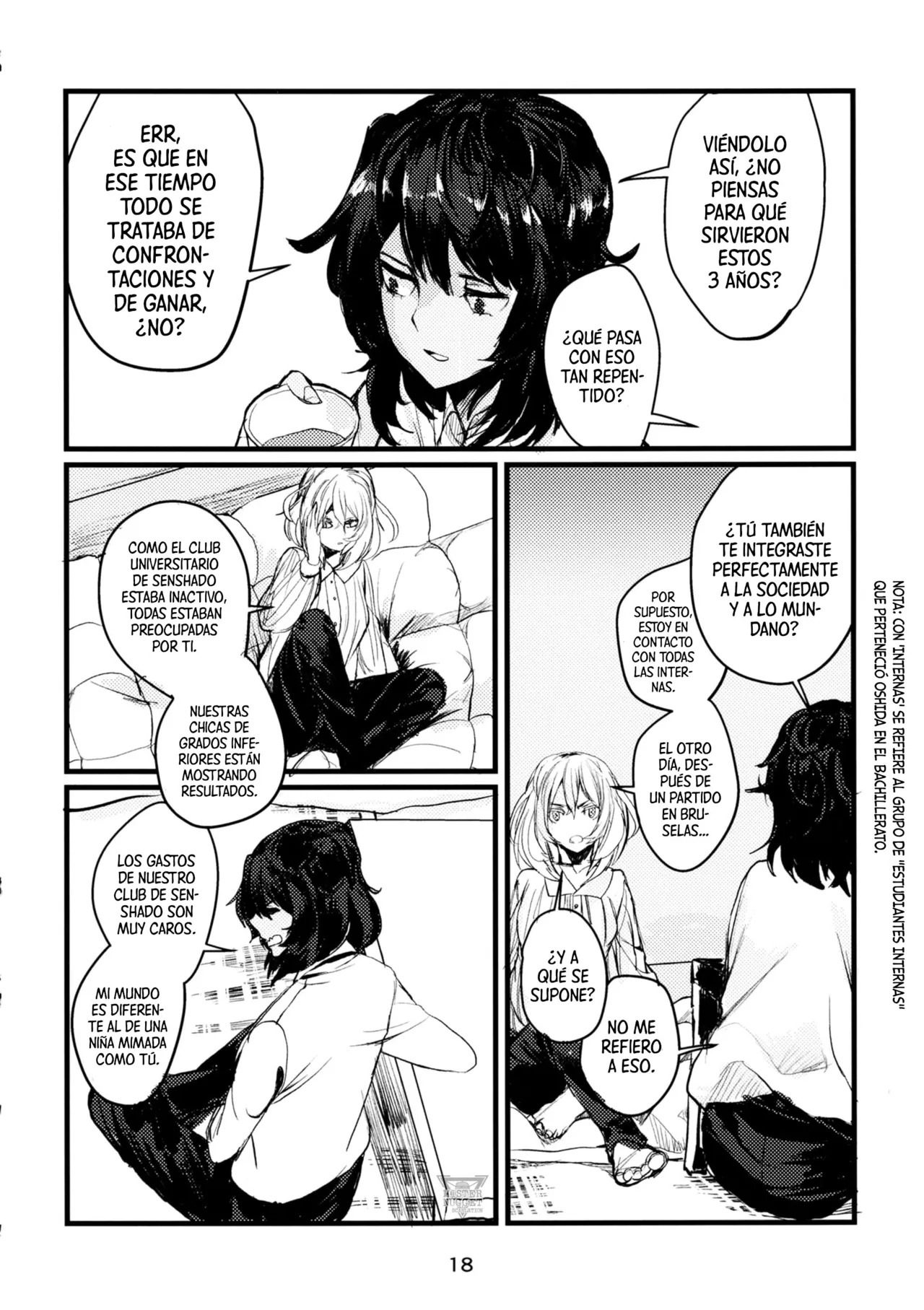 (C95) [GOLEM, Inc. (Ito)] Fuyu no Zankou / 5-nen no Echo | Resplandor crepuscular del invierno / Ecos de 5 años (Girls und Panzer) [Spanish] [Mister Nugget] - Page 17