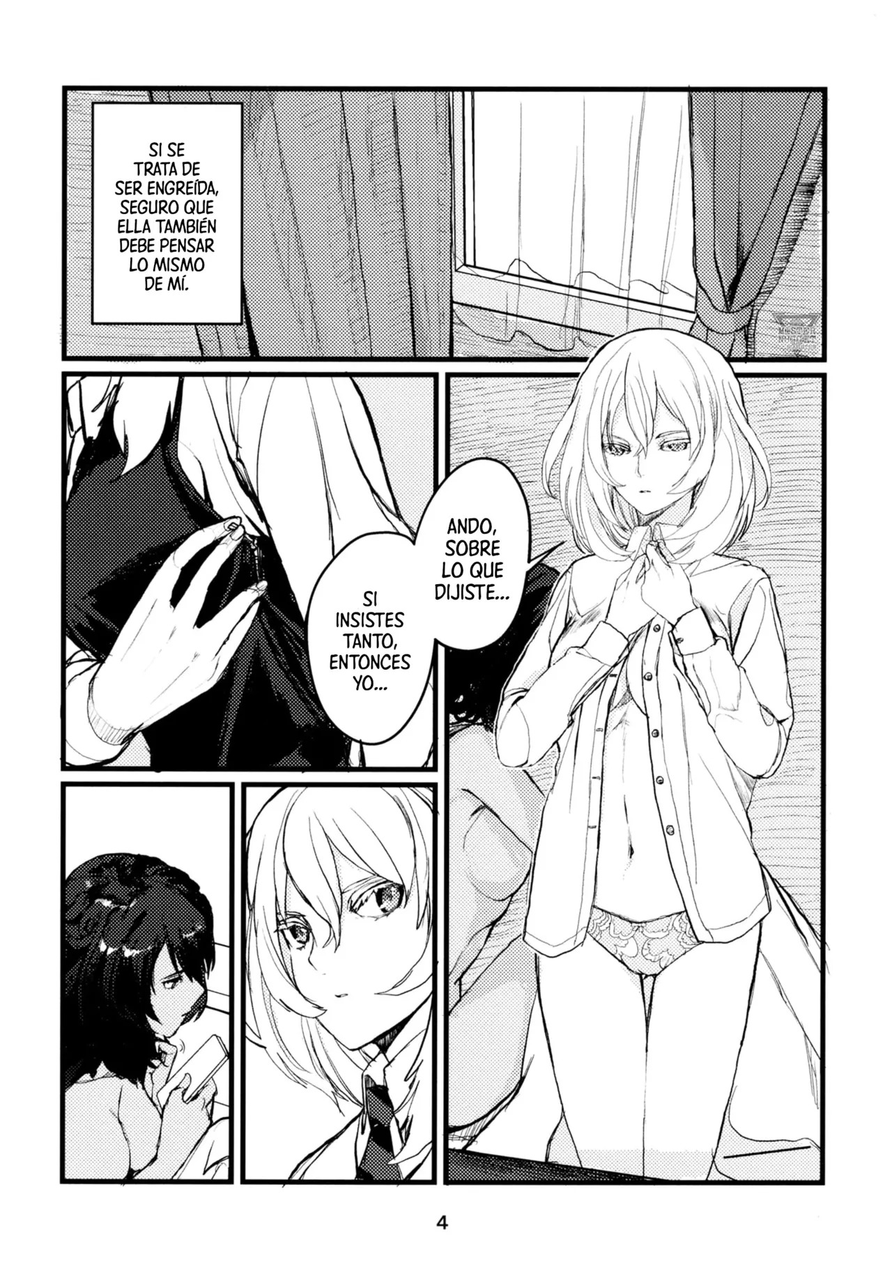 (C95) [GOLEM, Inc. (Ito)] Fuyu no Zankou / 5-nen no Echo | Resplandor crepuscular del invierno / Ecos de 5 años (Girls und Panzer) [Spanish] [Mister Nugget] - Page 3