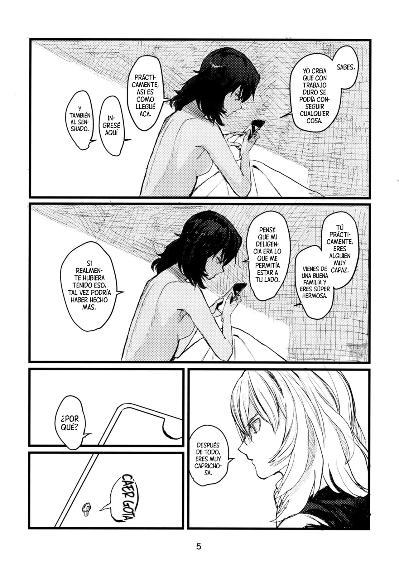 (C95) [GOLEM, Inc. (Ito)] Fuyu no Zankou / 5-nen no Echo | Resplandor crepuscular del invierno / Ecos de 5 años (Girls und Panzer) [Spanish] [Mister Nugget] - Page 4