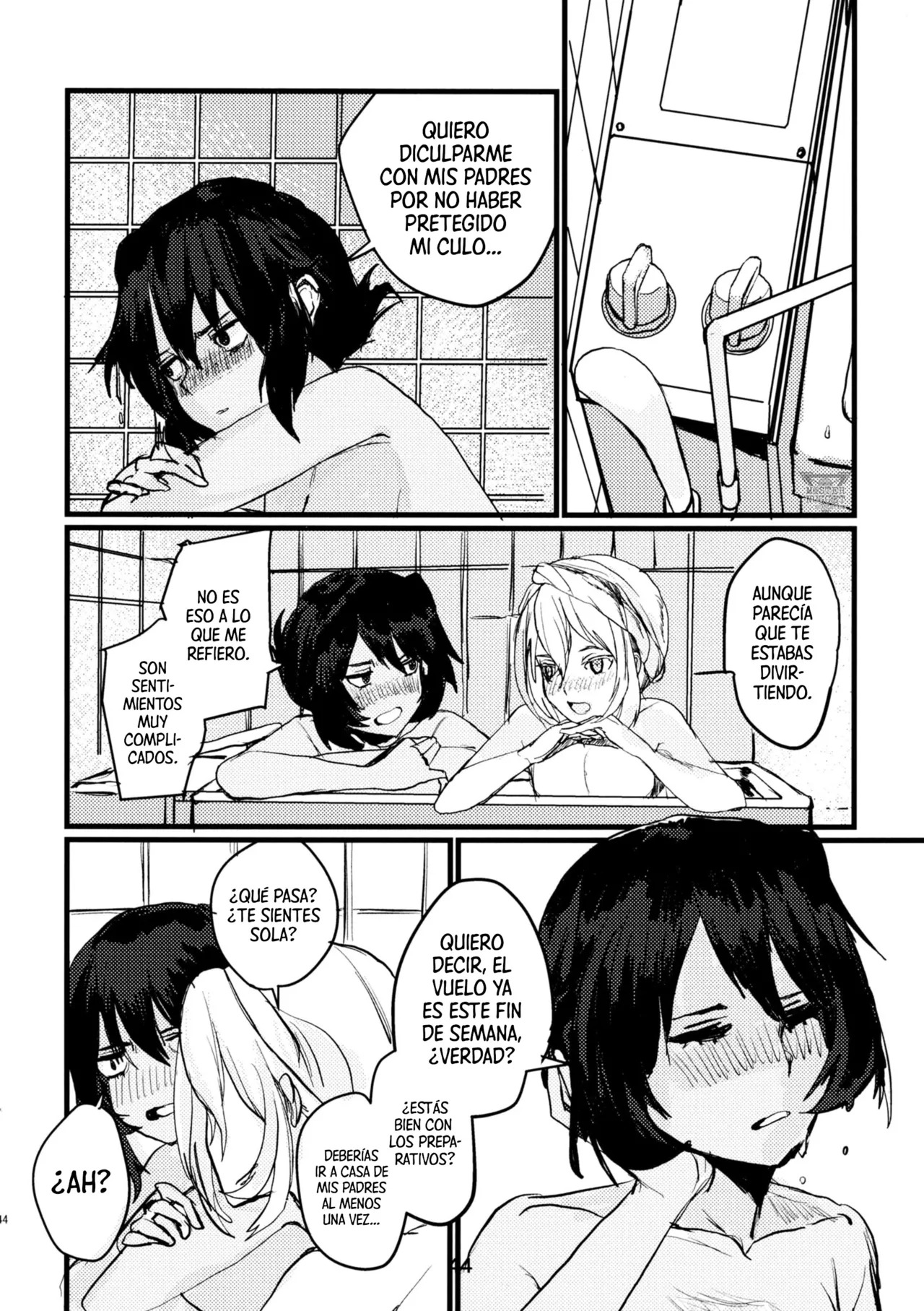 (C95) [GOLEM, Inc. (Ito)] Fuyu no Zankou / 5-nen no Echo | Resplandor crepuscular del invierno / Ecos de 5 años (Girls und Panzer) [Spanish] [Mister Nugget] - Page 43