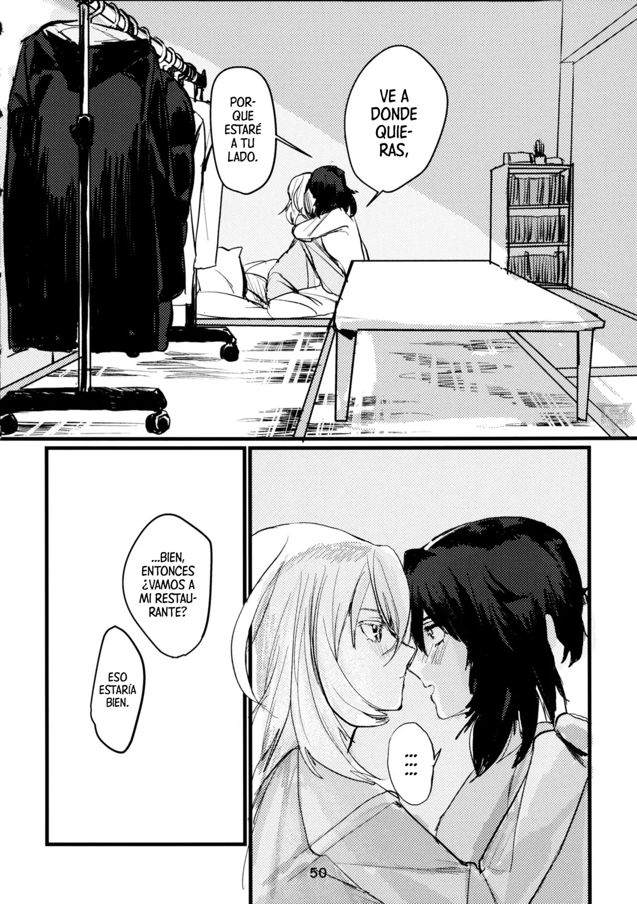 (C95) [GOLEM, Inc. (Ito)] Fuyu no Zankou / 5-nen no Echo | Resplandor crepuscular del invierno / Ecos de 5 años (Girls und Panzer) [Spanish] [Mister Nugget] - Page 49