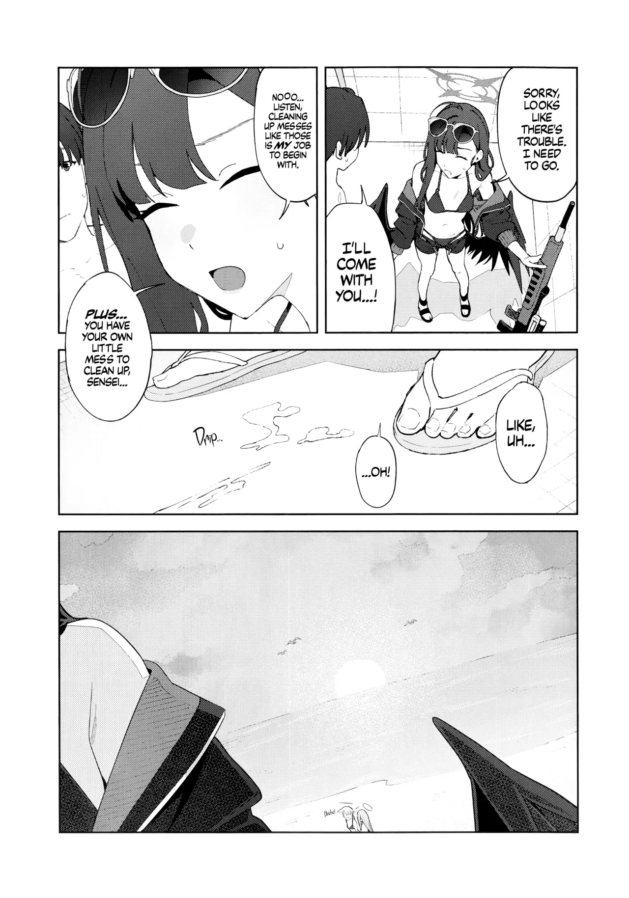 (C107) Summer Night Retreat (Blue Archive) [English] [Getter Senseis] - Page 10