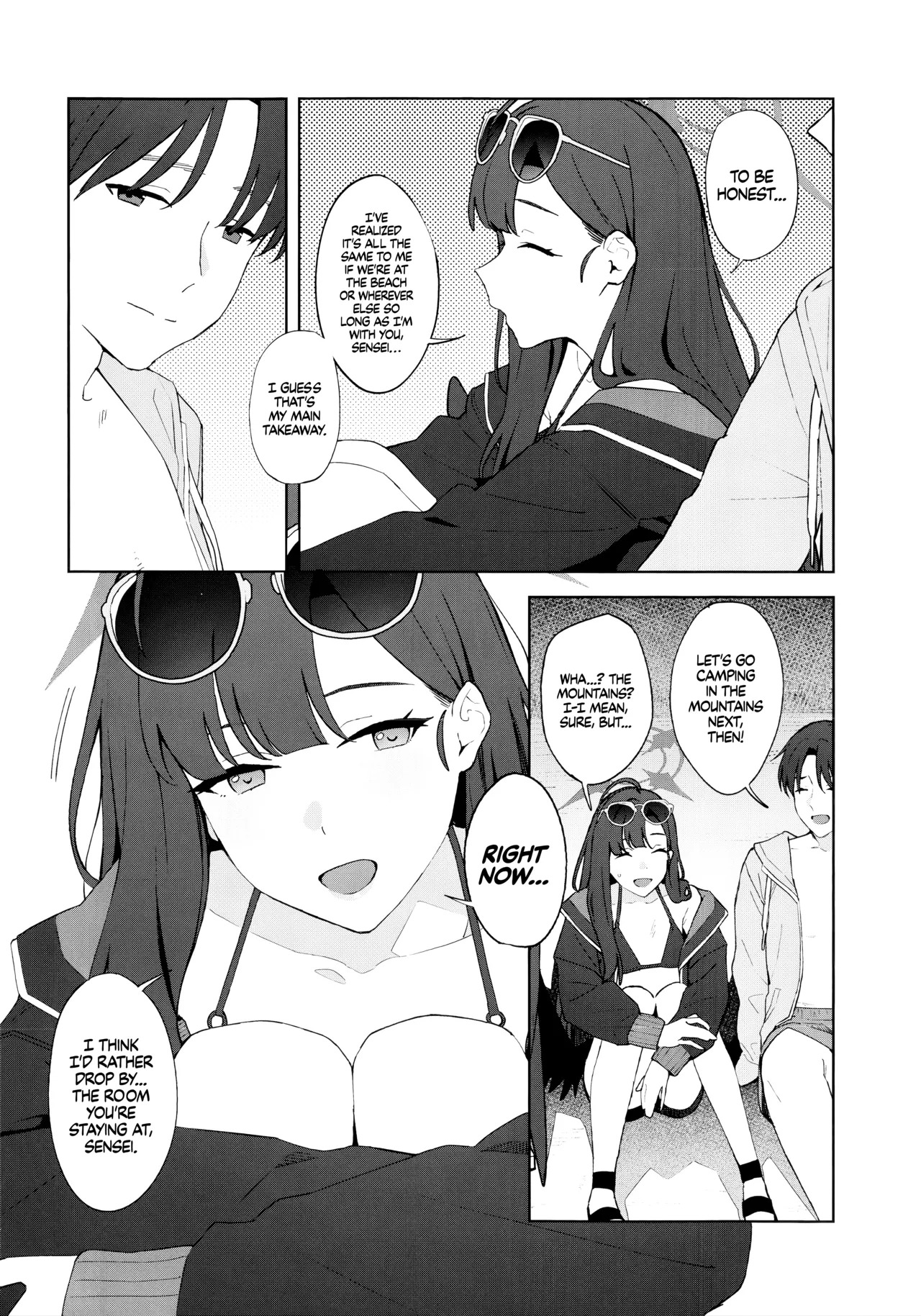 (C107) Summer Night Retreat (Blue Archive) [English] [Getter Senseis] - Page 15
