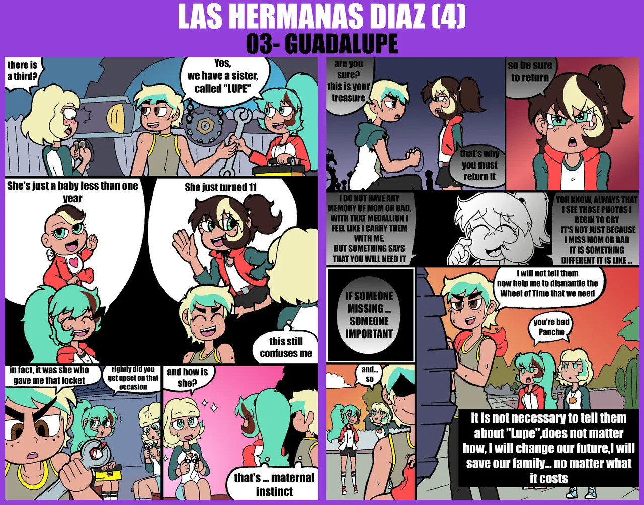 [MALANDRA-PARODIAS] The Diaz Sisters/Siblings - Extras - Page 41