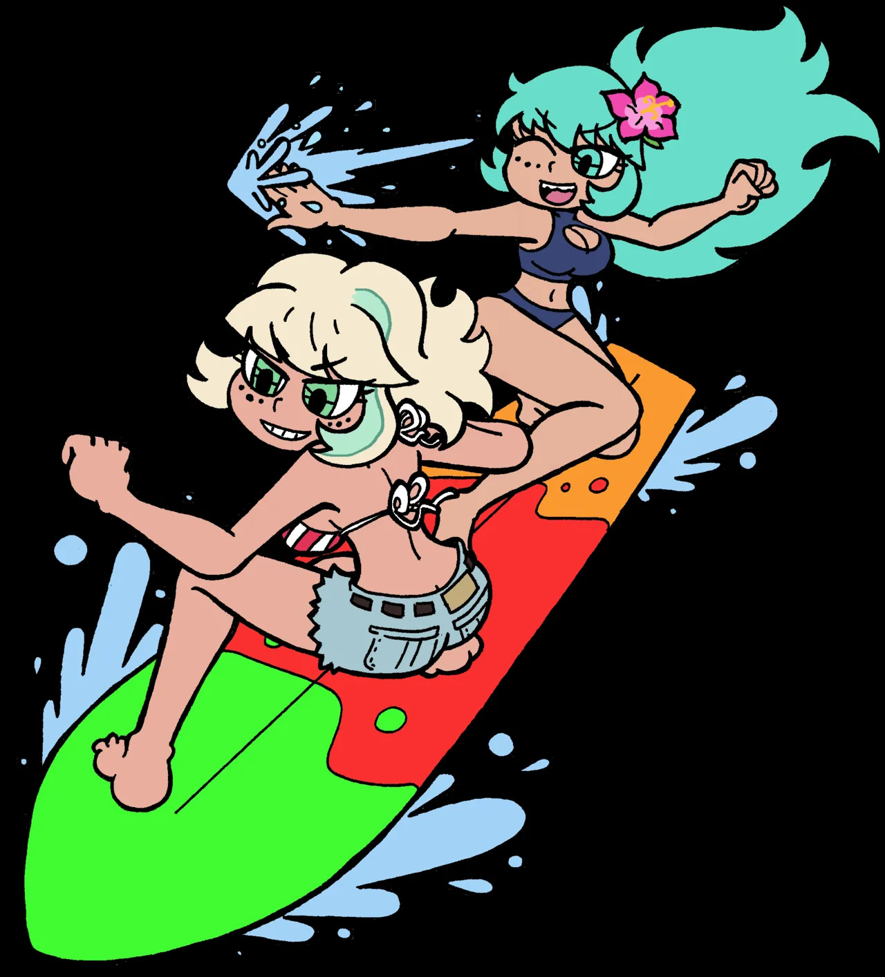 [MALANDRA-PARODIAS] The Diaz Sisters/Siblings - Extras - Page 80