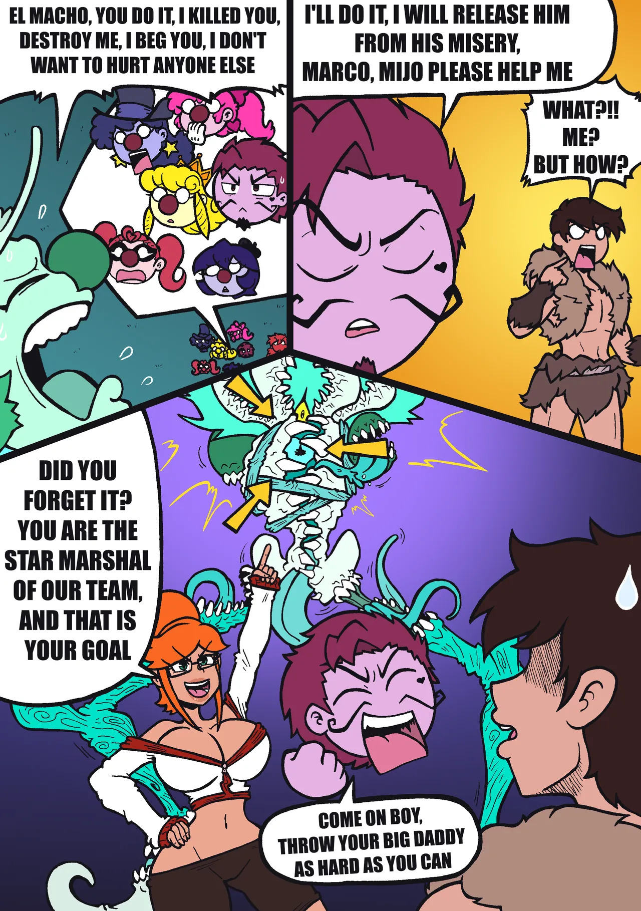 [MALANDRA-PARODIAS] MARCO HAREM WORLDS - POM POM WORLD - Page 100