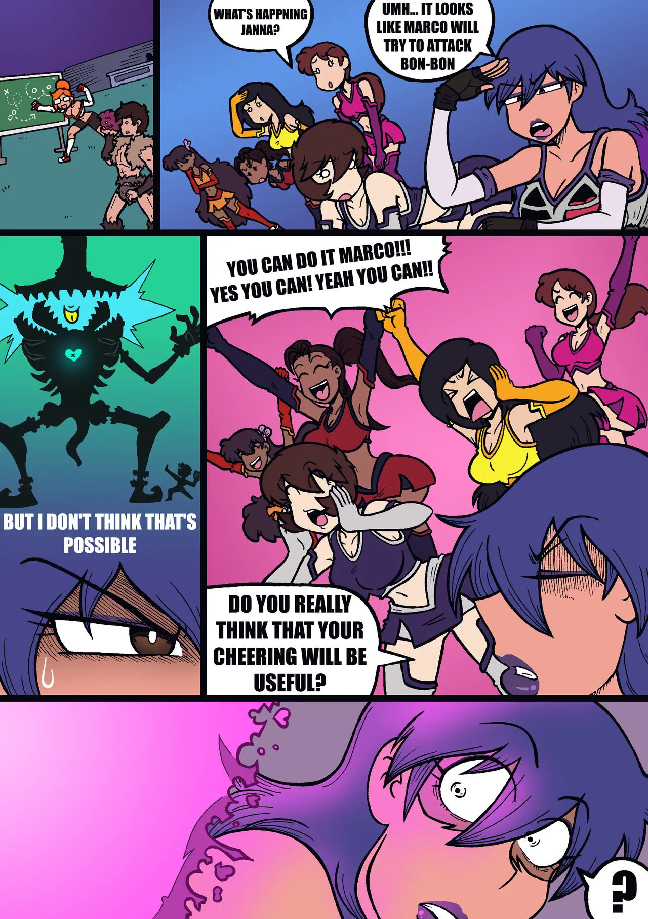 [MALANDRA-PARODIAS] MARCO HAREM WORLDS - POM POM WORLD - Page 101
