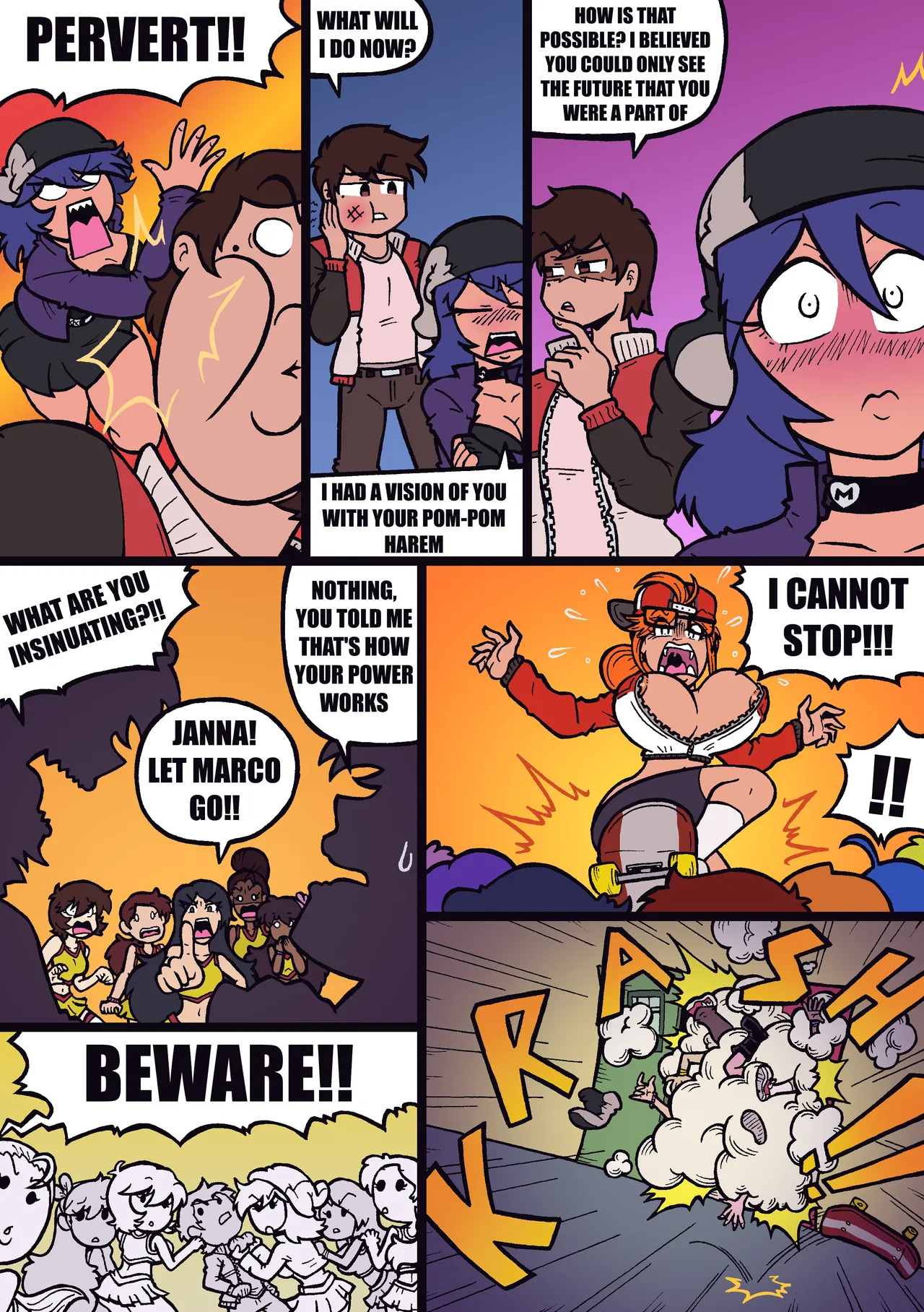 [MALANDRA-PARODIAS] MARCO HAREM WORLDS - POM POM WORLD - Page 109