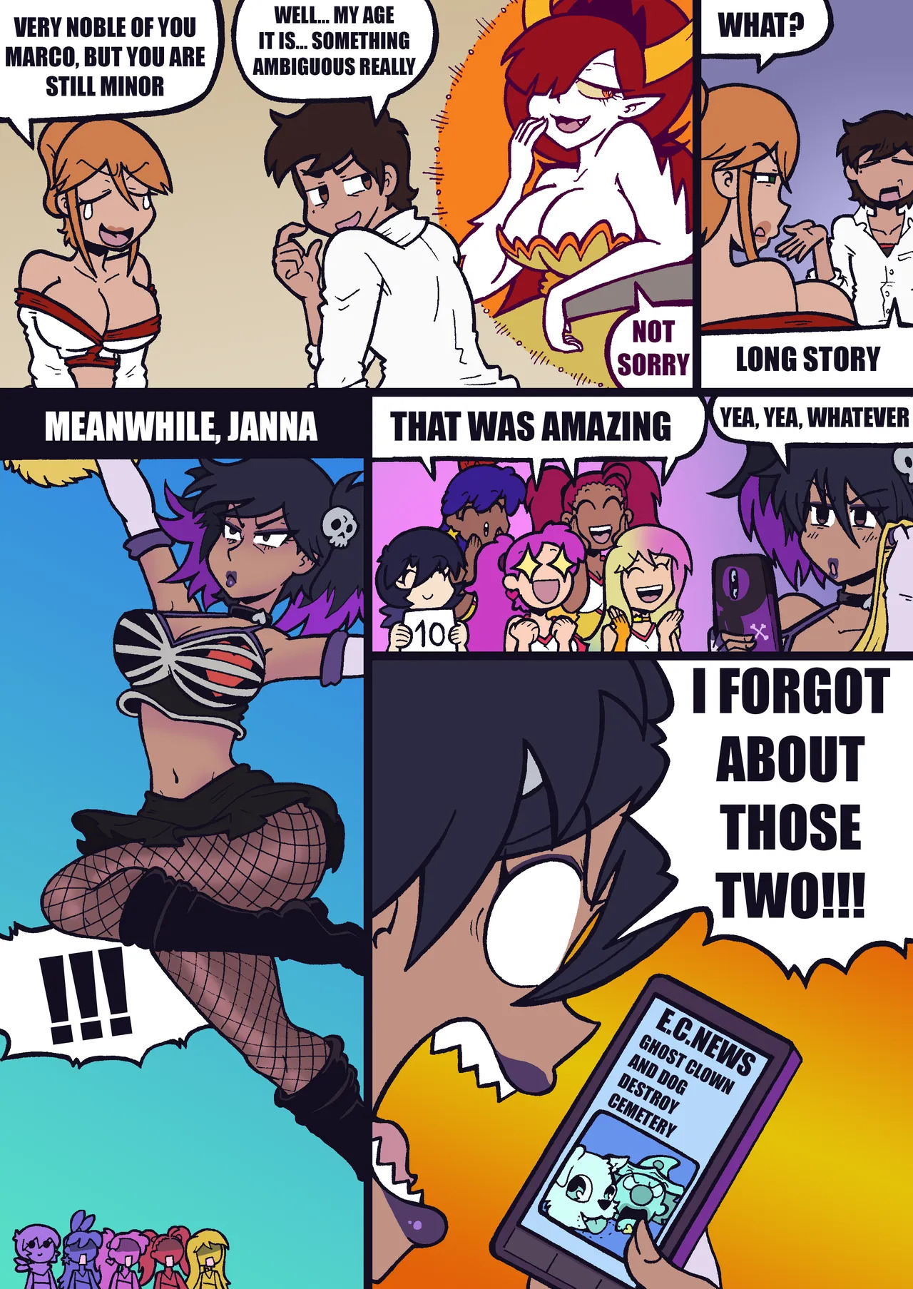 [MALANDRA-PARODIAS] MARCO HAREM WORLDS - POM POM WORLD - Page 49