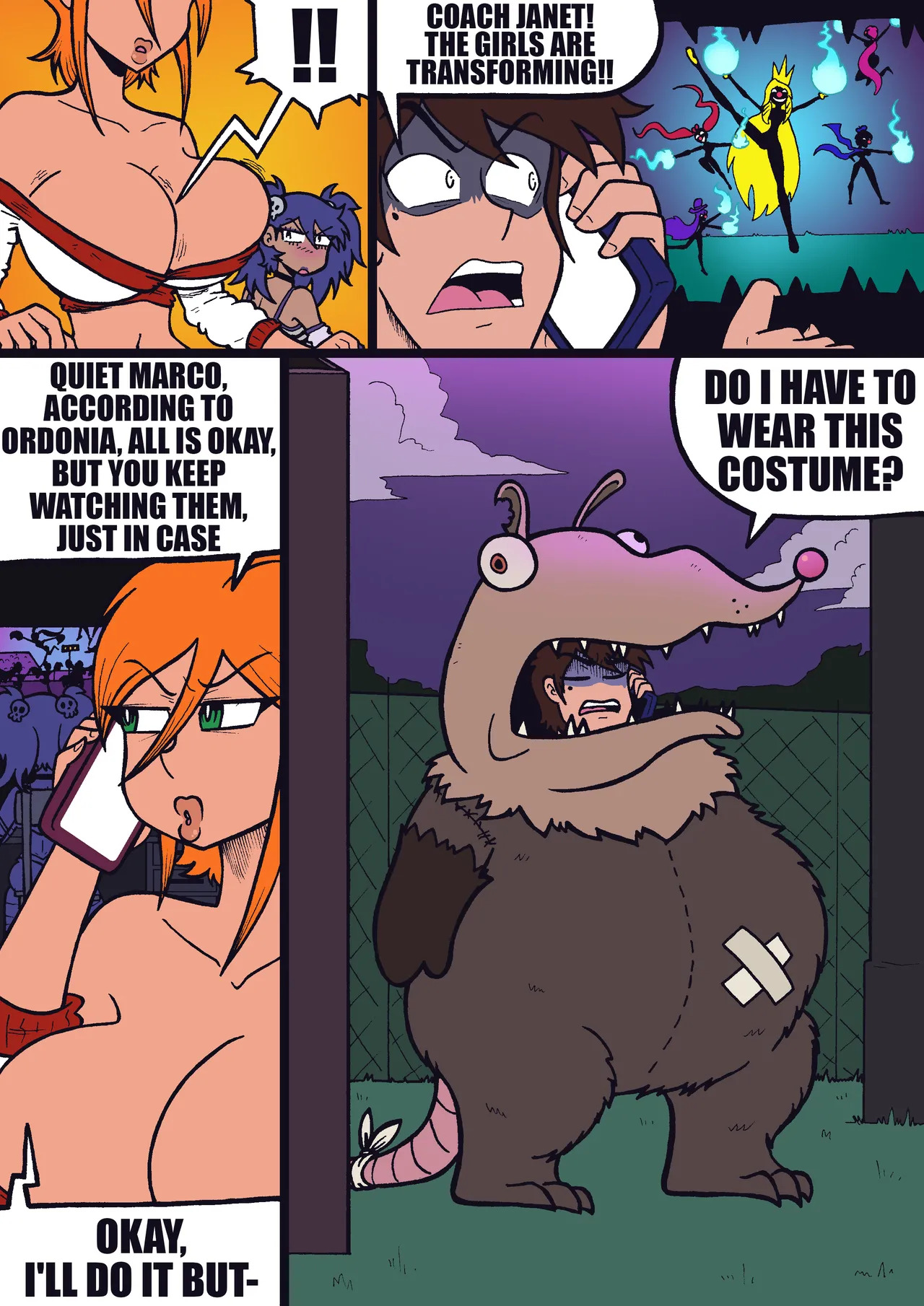 [MALANDRA-PARODIAS] MARCO HAREM WORLDS - POM POM WORLD - Page 74