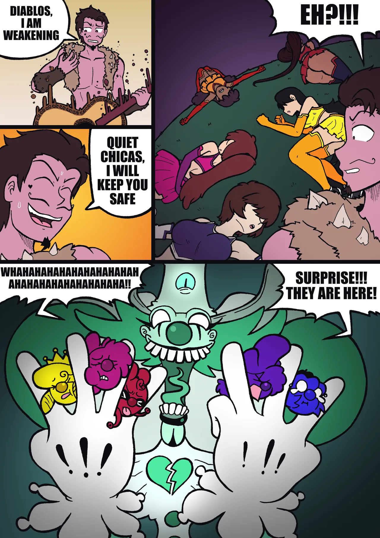 [MALANDRA-PARODIAS] MARCO HAREM WORLDS - POM POM WORLD - Page 84