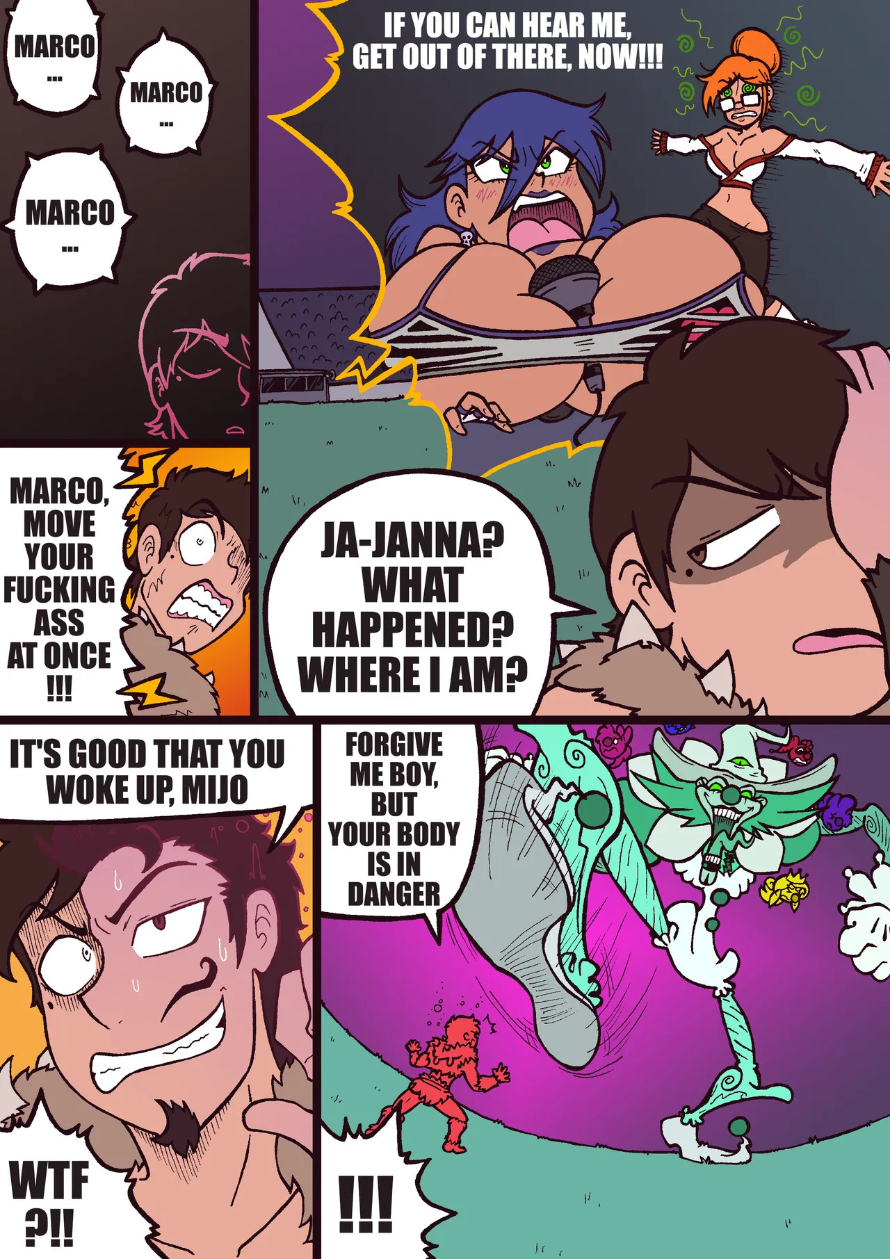 [MALANDRA-PARODIAS] MARCO HAREM WORLDS - POM POM WORLD - Page 85