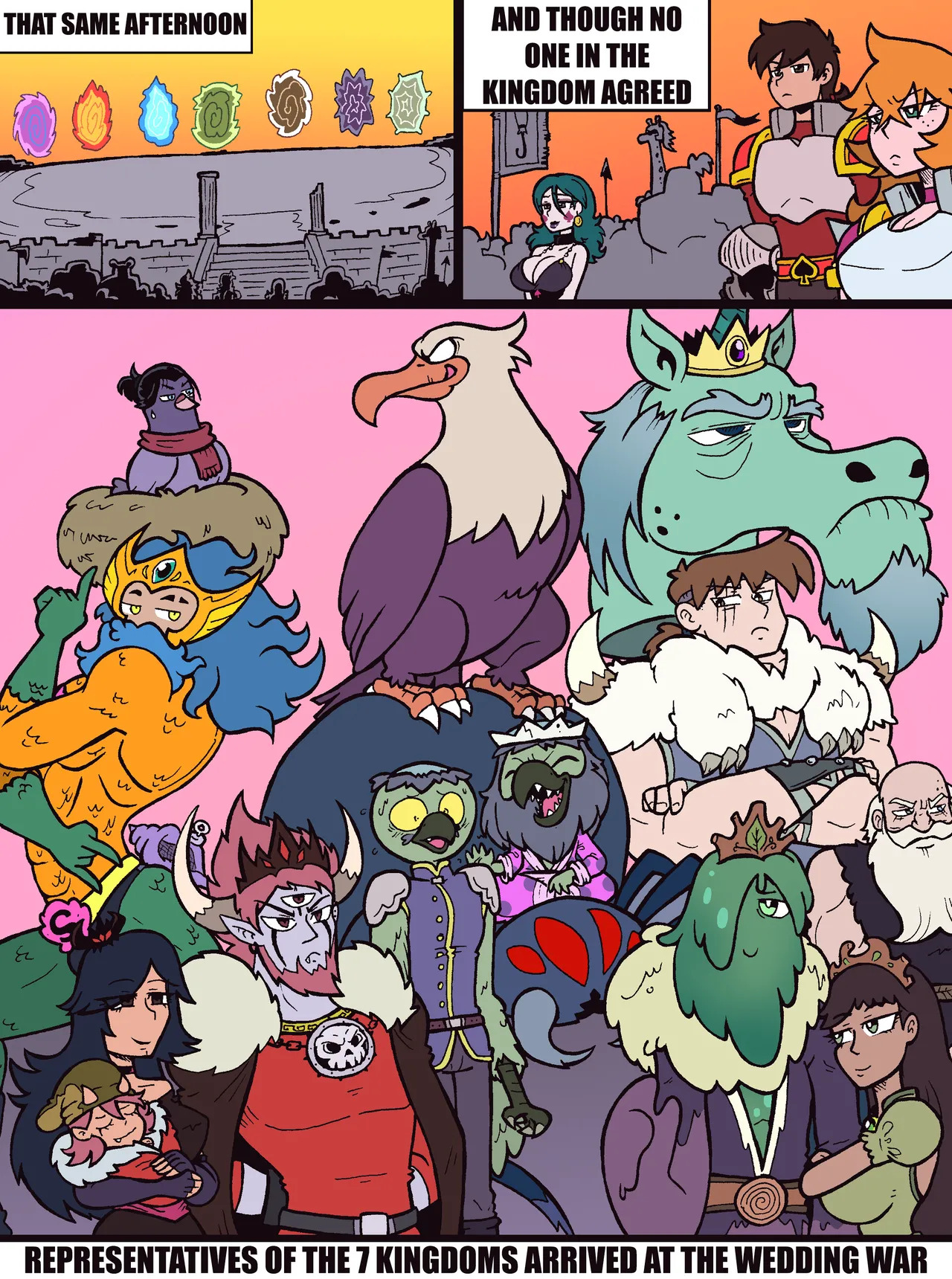 [MALANDRA-PARODIAS] MARCO HAREM WORLDS - MONSTER KINGDOM (Ongoing) - Page 28