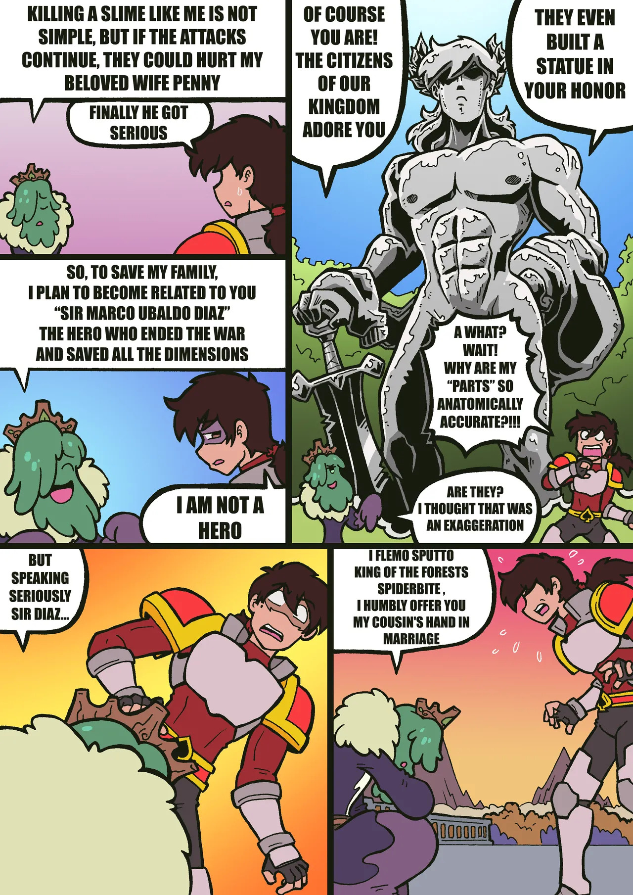 [MALANDRA-PARODIAS] MARCO HAREM WORLDS - MONSTER KINGDOM (Ongoing) - Page 35