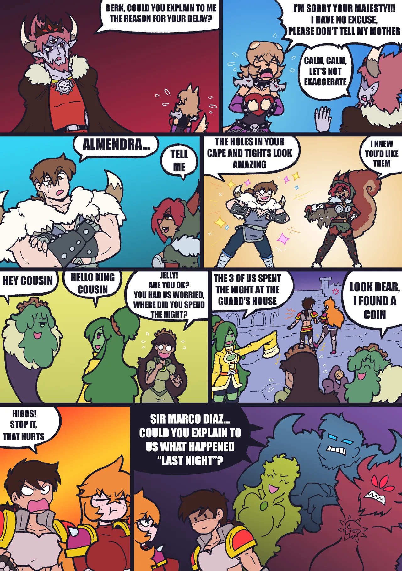 [MALANDRA-PARODIAS] MARCO HAREM WORLDS - MONSTER KINGDOM (Ongoing) - Page 40
