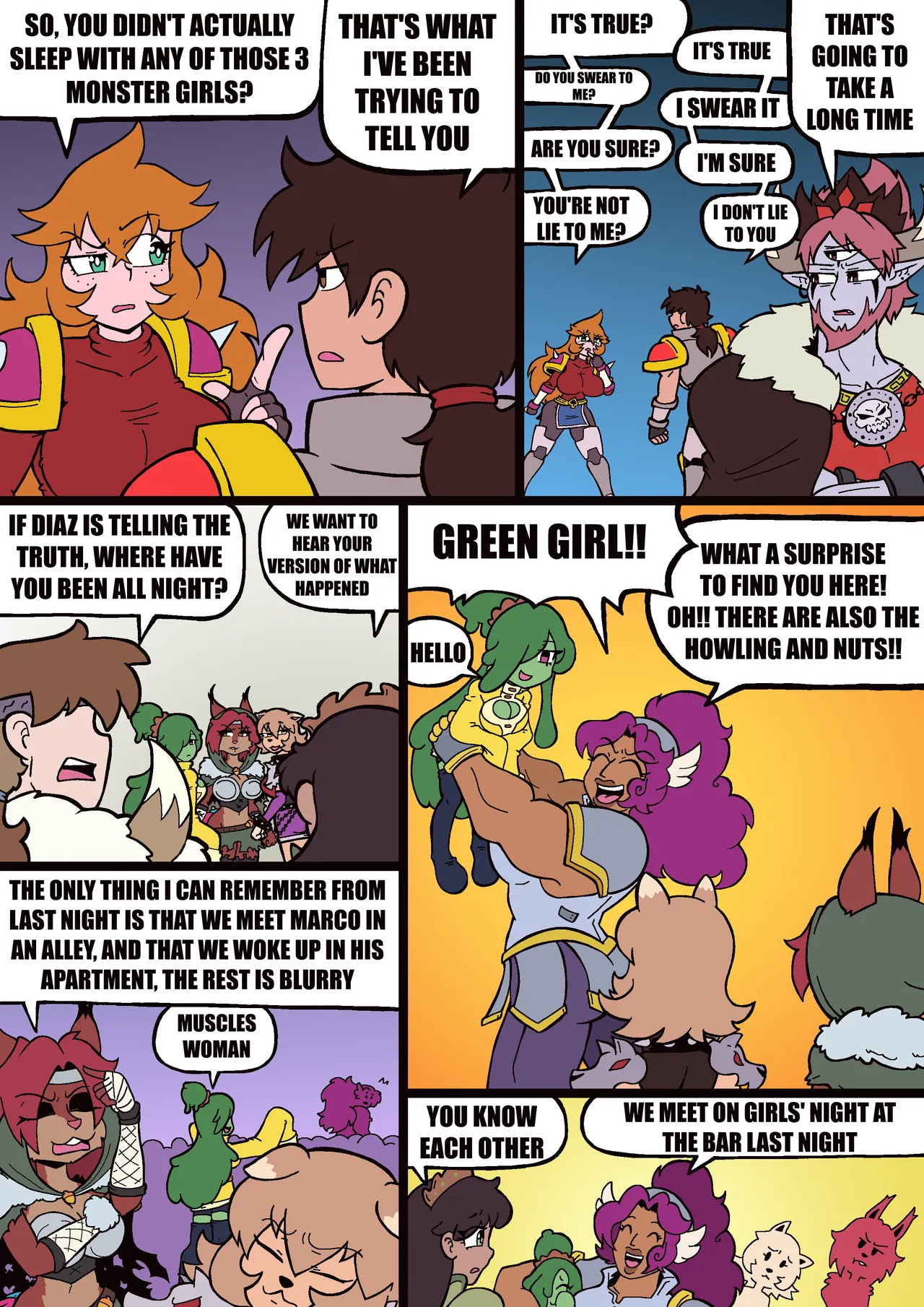 [MALANDRA-PARODIAS] MARCO HAREM WORLDS - MONSTER KINGDOM (Ongoing) - Page 43