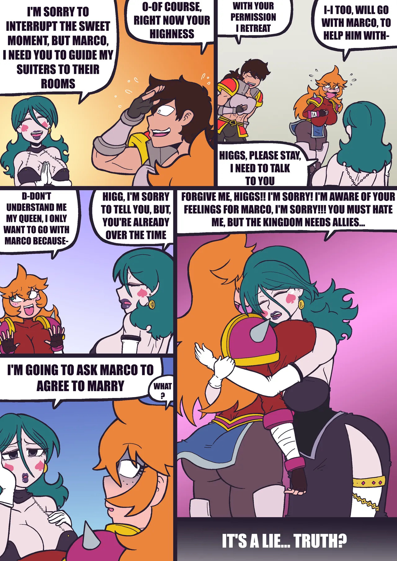 [MALANDRA-PARODIAS] MARCO HAREM WORLDS - MONSTER KINGDOM (Ongoing) - Page 49