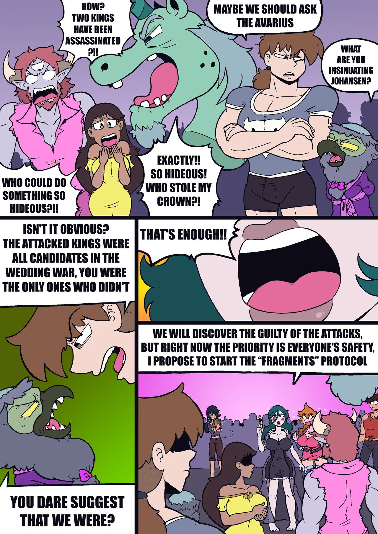 [MALANDRA-PARODIAS] MARCO HAREM WORLDS - MONSTER KINGDOM (Ongoing) - Page 56