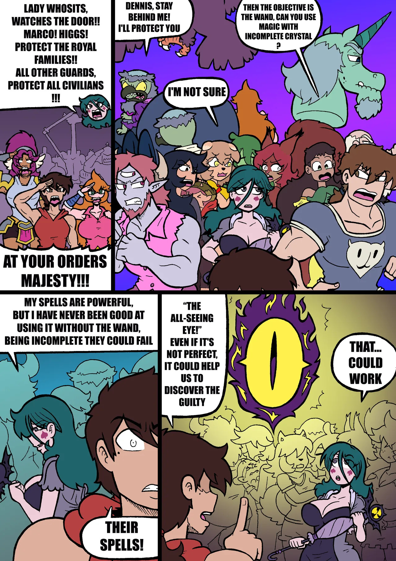 [MALANDRA-PARODIAS] MARCO HAREM WORLDS - MONSTER KINGDOM (Ongoing) - Page 59
