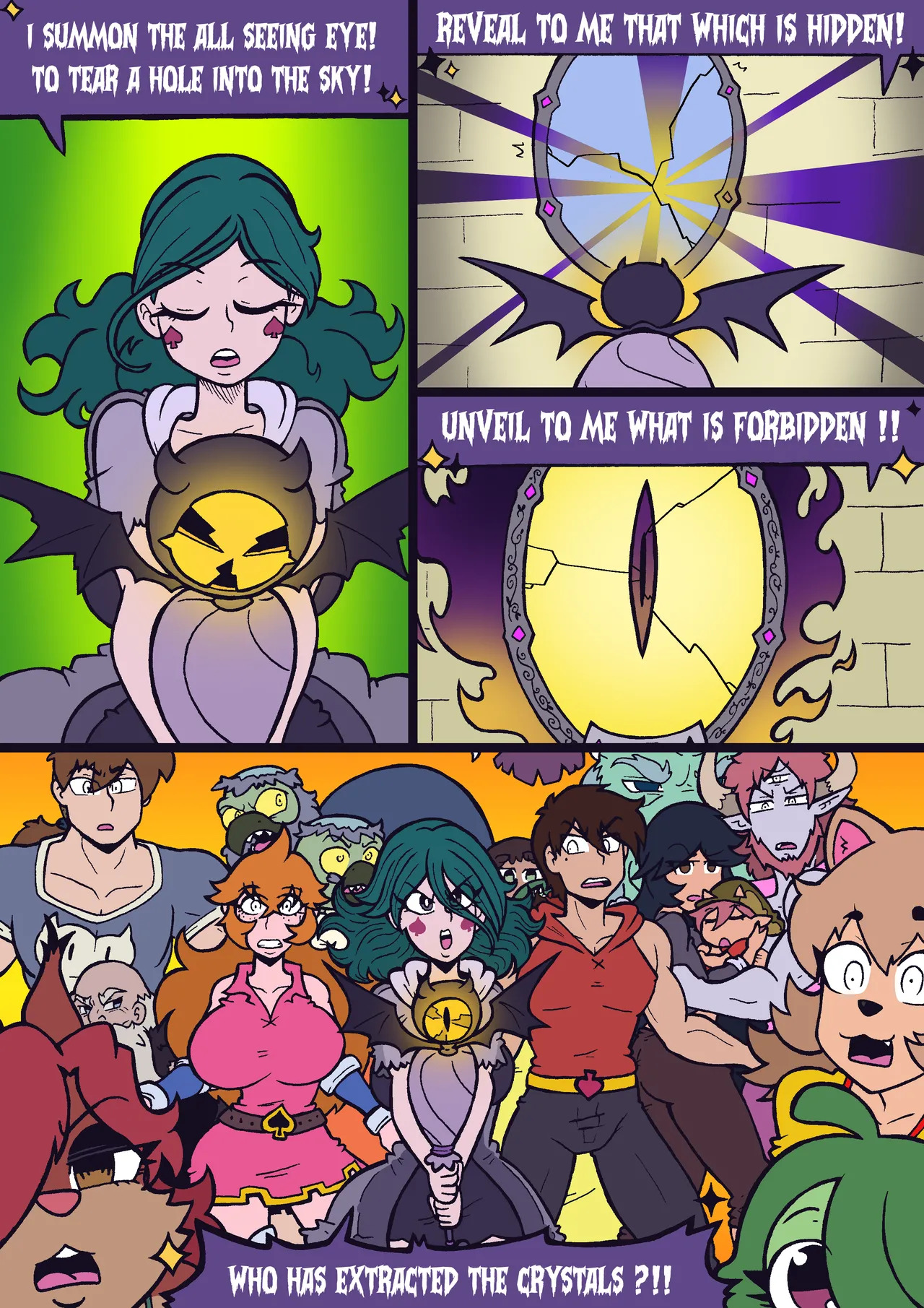 [MALANDRA-PARODIAS] MARCO HAREM WORLDS - MONSTER KINGDOM (Ongoing) - Page 60