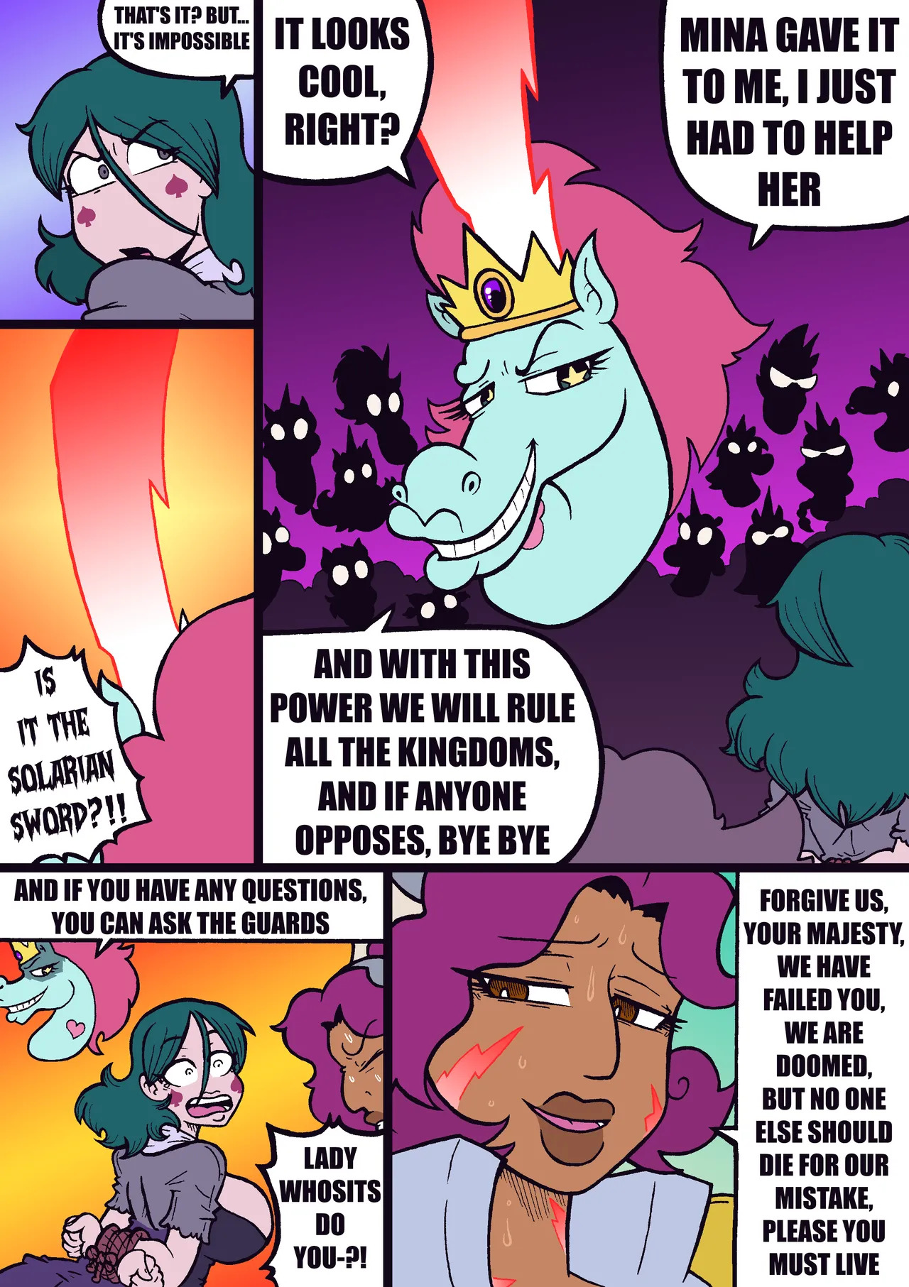 [MALANDRA-PARODIAS] MARCO HAREM WORLDS - MONSTER KINGDOM (Ongoing) - Page 63