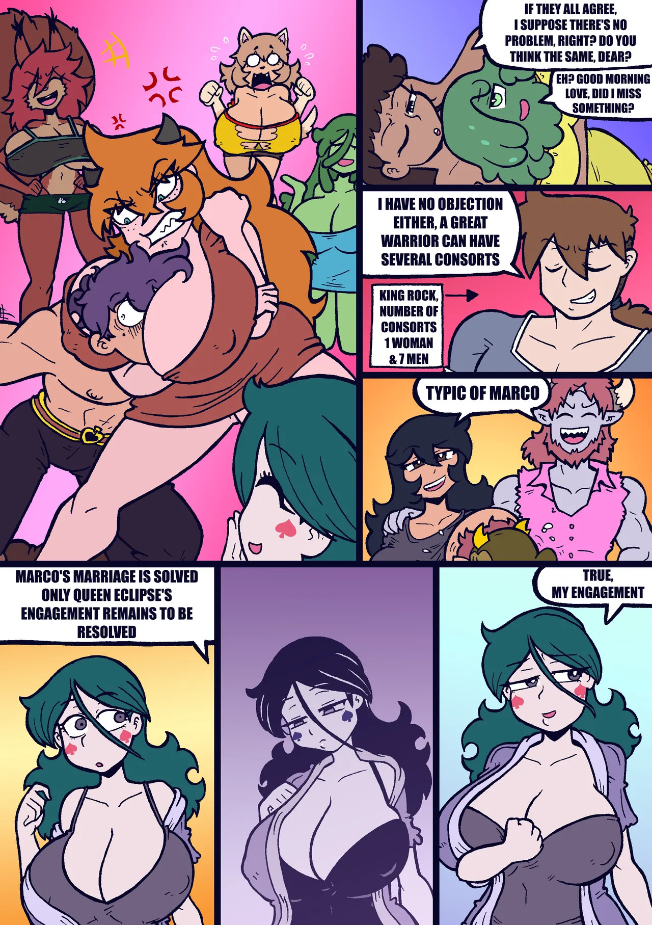 [MALANDRA-PARODIAS] MARCO HAREM WORLDS - MONSTER KINGDOM (Ongoing) - Page 98