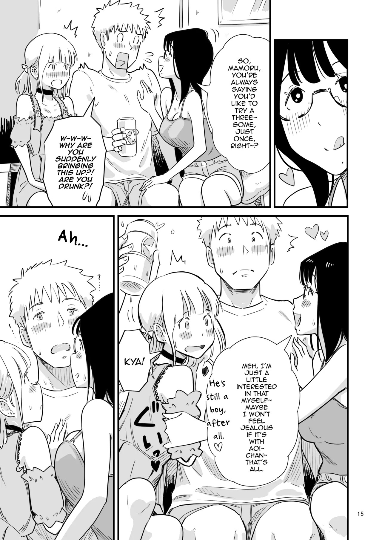 [Lithium no Kojin Circle (Lithium)] Goissho ni Otokonoko wa Ikaga desu ka [English] [mysterymeat3] - Page 15