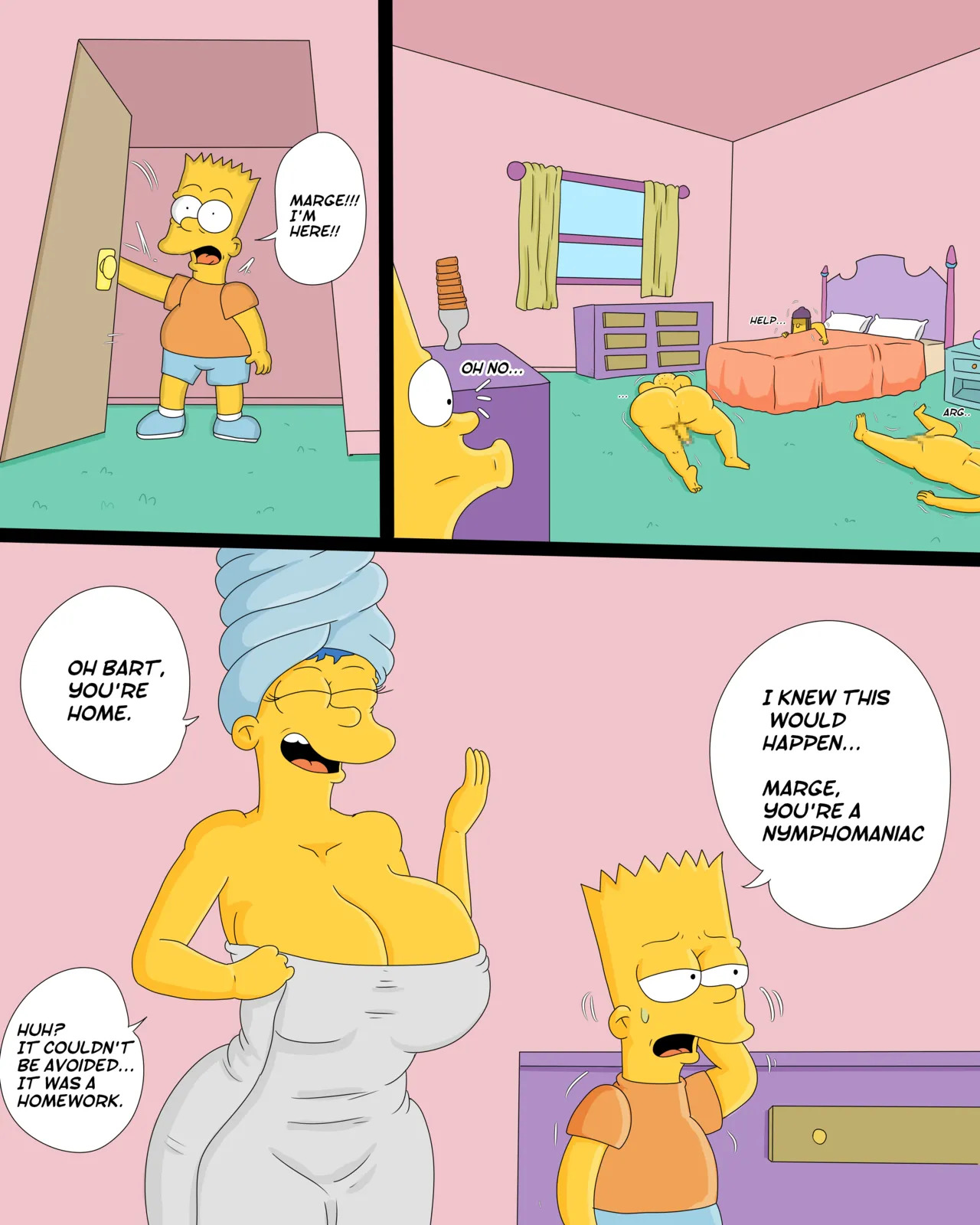 [Marecattus] The Bullies (The Simpsons) - Page 17