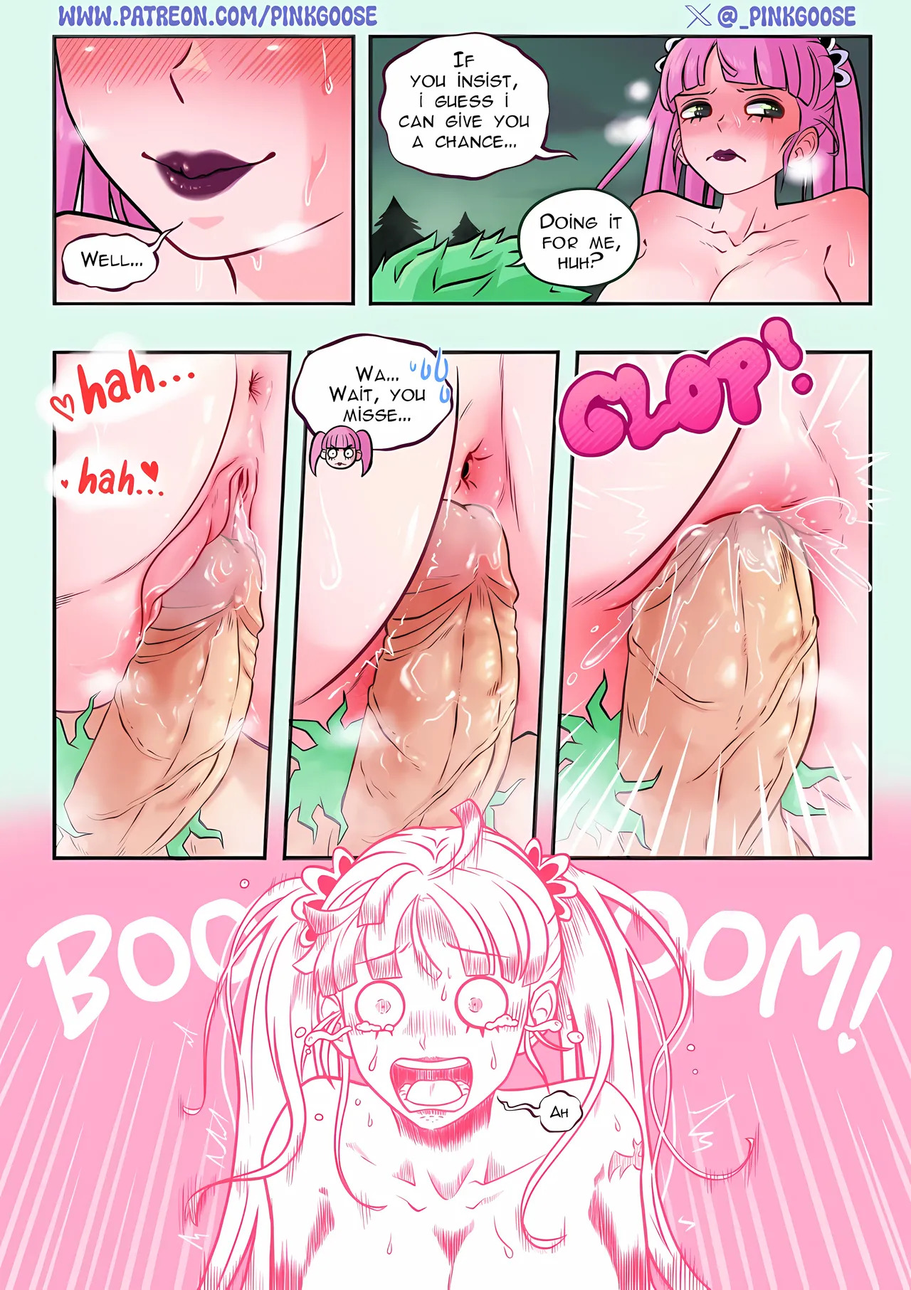 [PinkGoose] What's wrong Swordsman? (Perona x Zoro - One Piece) - Page 14