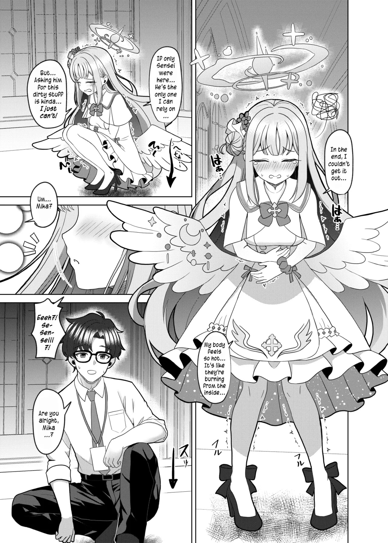 [Mimizuki Mimiduku. (Lionneko)] Kivotos no Hatsujouki Mika no Baai | The Case of Mika-in-Heat in Kivotos. (Blue Archive) [English] [DeppoTL] [Digital] - Page 7