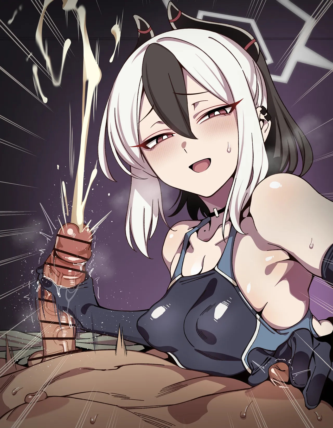 [ひよこの名産地] ブルアカ カヨコ 乳首責め手コキ 台詞付きCG集 (ブルーアーカイブ) - Page 22