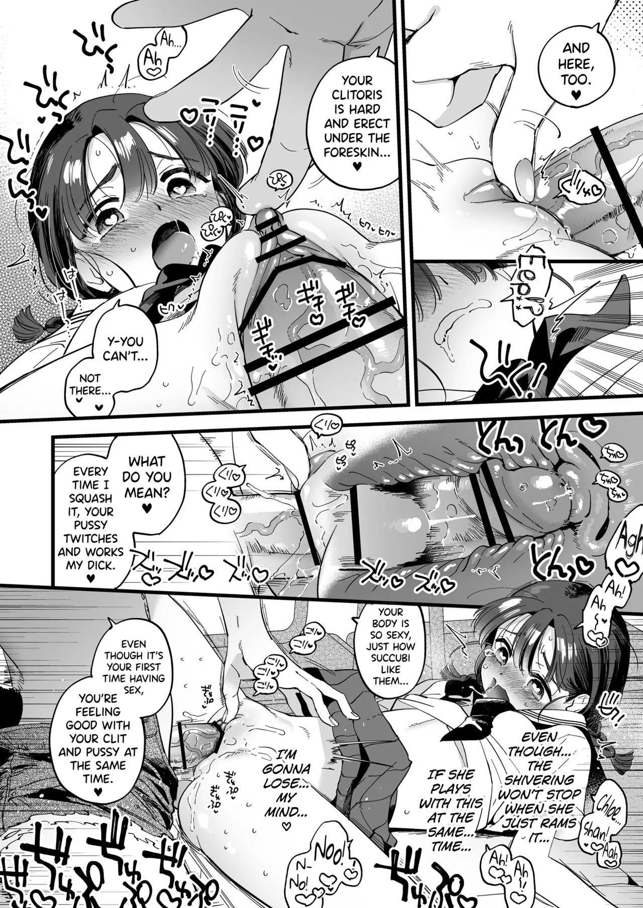 Futanari Akuma-san to Hiruyasumi ~Appli de Shoukan Shitara Oishiku Itadakare chaimashita~ + Happy Halloween [English] [biribiri] - Page 25