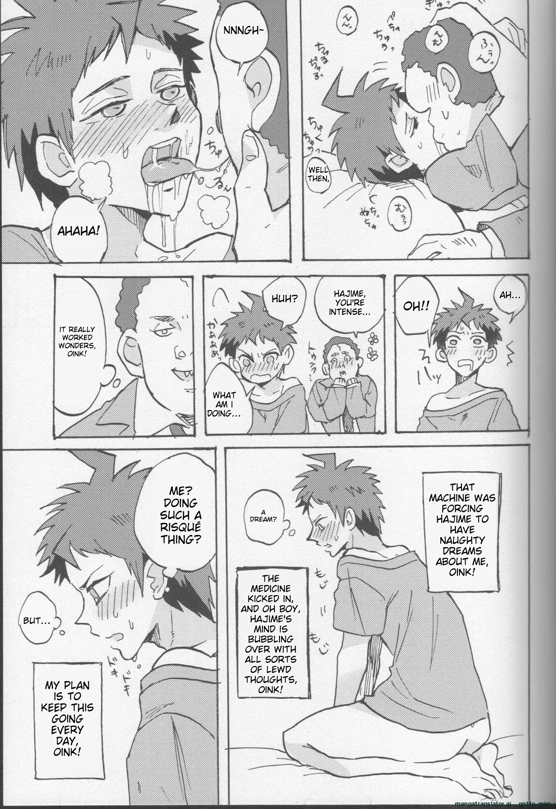 (SC62) [Ankuontan (Tanashi)] Onaji Yobi Gakka no Kuse ni Kuso Majime na Hinata Hajime ga Kioku Soushitsu ni Natte Bokuchin no Dosukebe Kanojo ni naru nante...!? (Danganronpa) [MTL] - Page 37