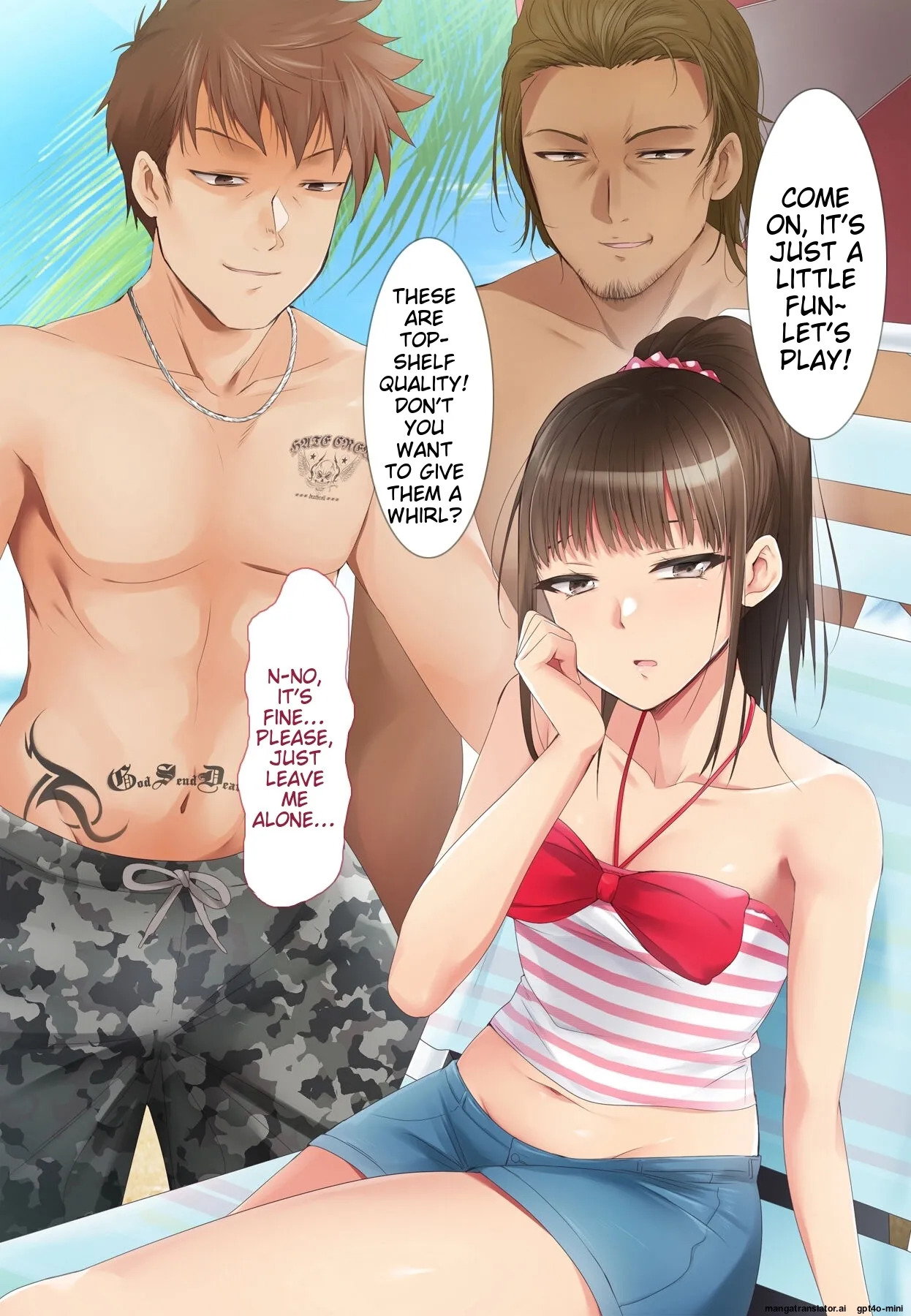 [BLACK_SMILE_(kaiga_kiten)]_Saimin_Appli_ver._666_~Manatsu_no_Beach_de_Mizugi_Bijo_o_Gochisousama!_2~ [MTL] - Page 100