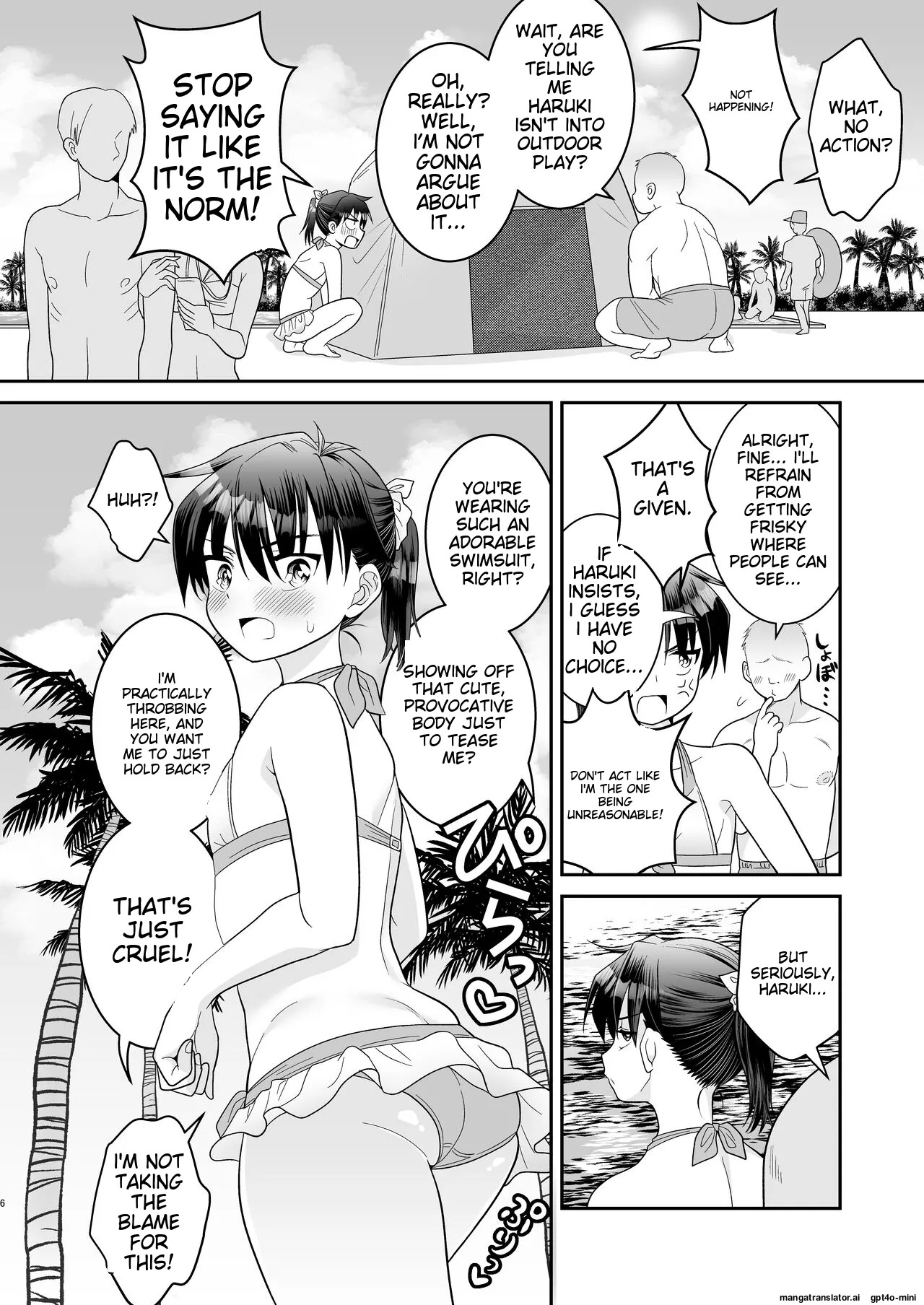 [Ohanabatake_Typhoon_(Anesaki_Rachel)]_Ochinchin_Kanojo_to_Pool_Ikouze!_[Digital] [MTL] - Page 10